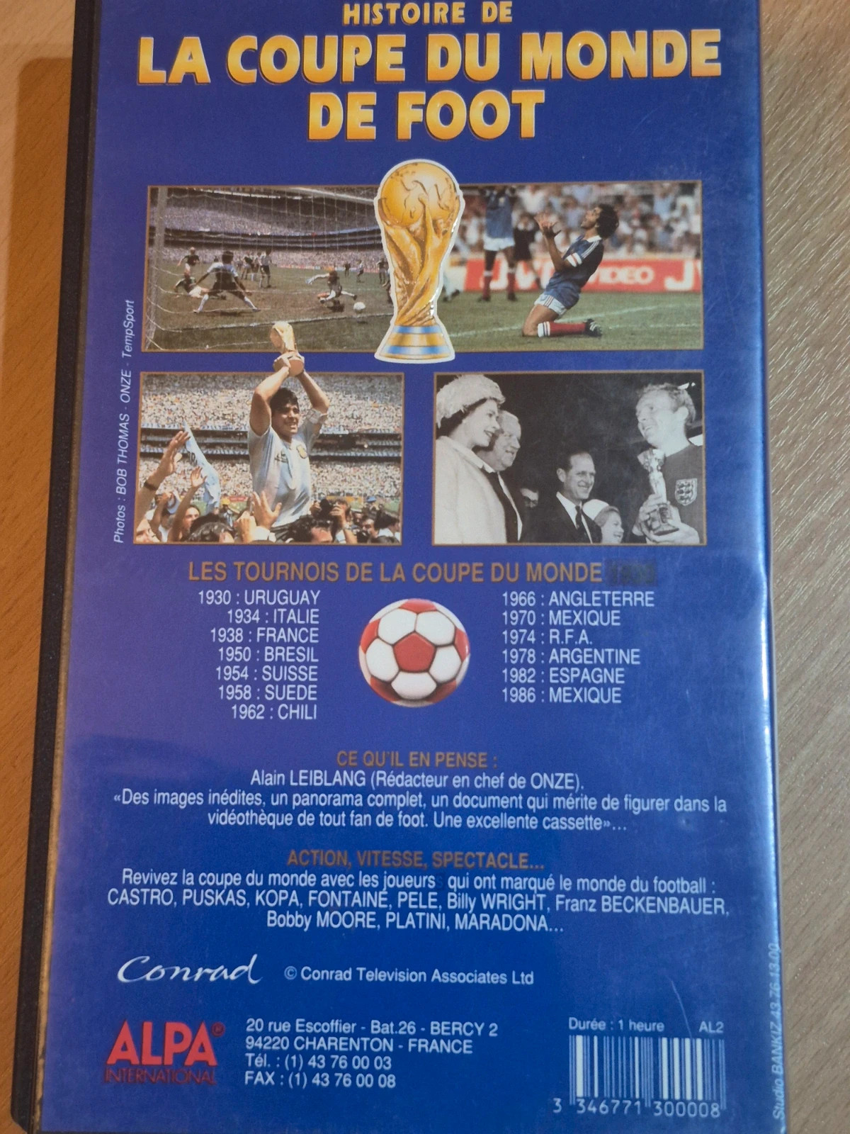 Vhs histoire de la coupe du monde de foot 2