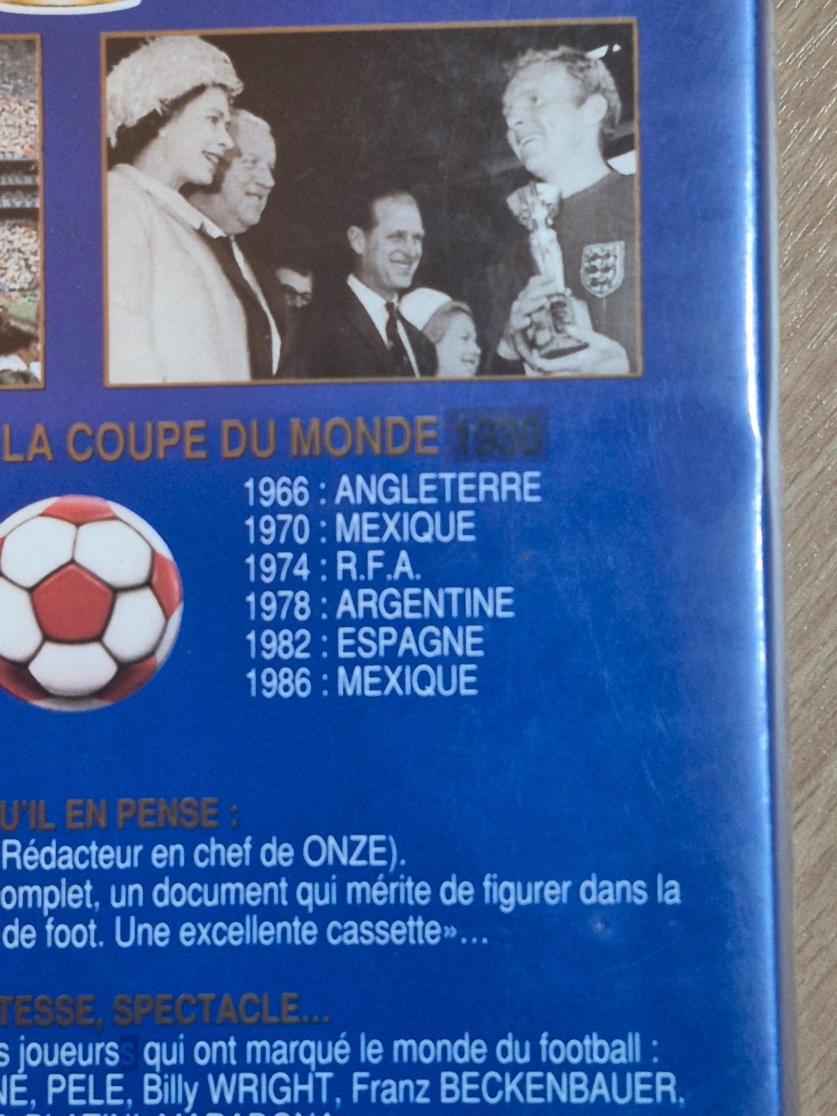 Vhs histoire de la coupe du monde de foot 4