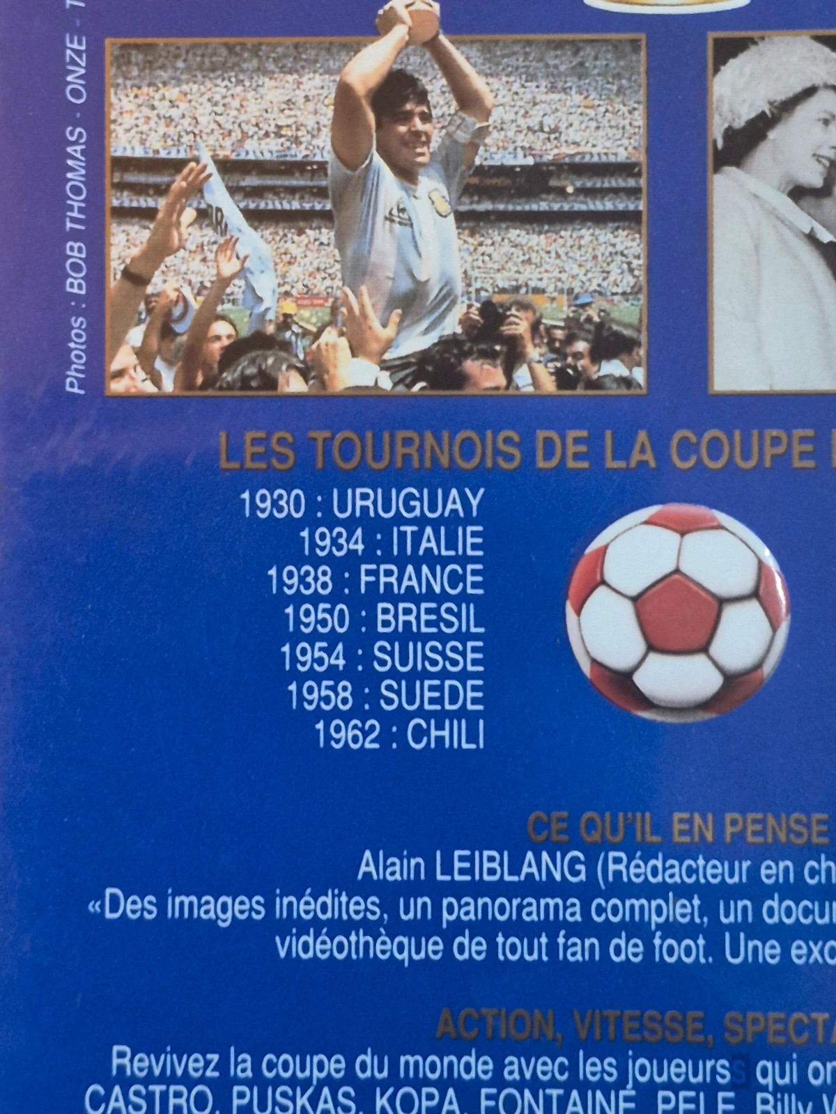 Vhs histoire de la coupe du monde de foot 3