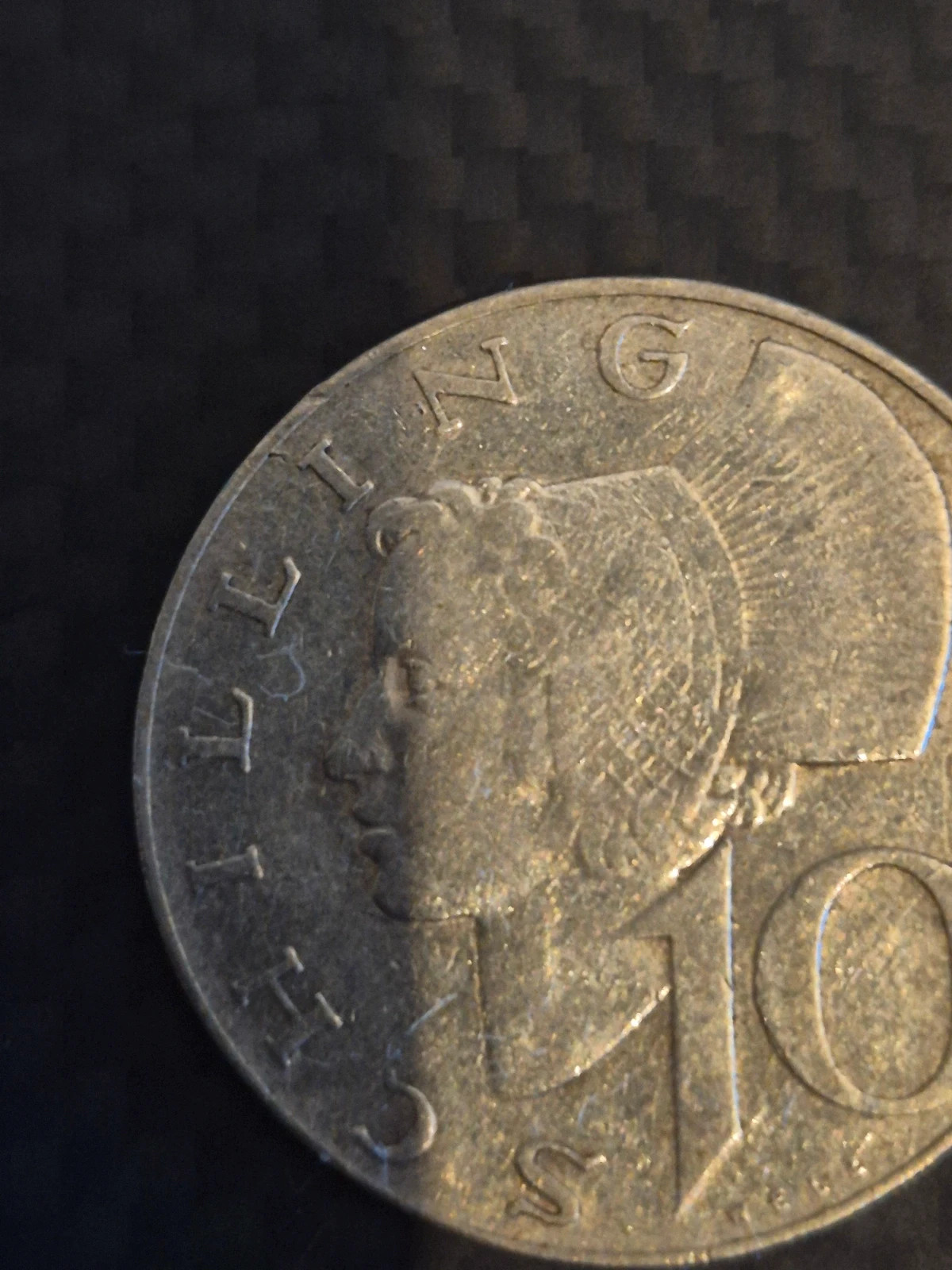 Pièce de 10 schillings 1957 5