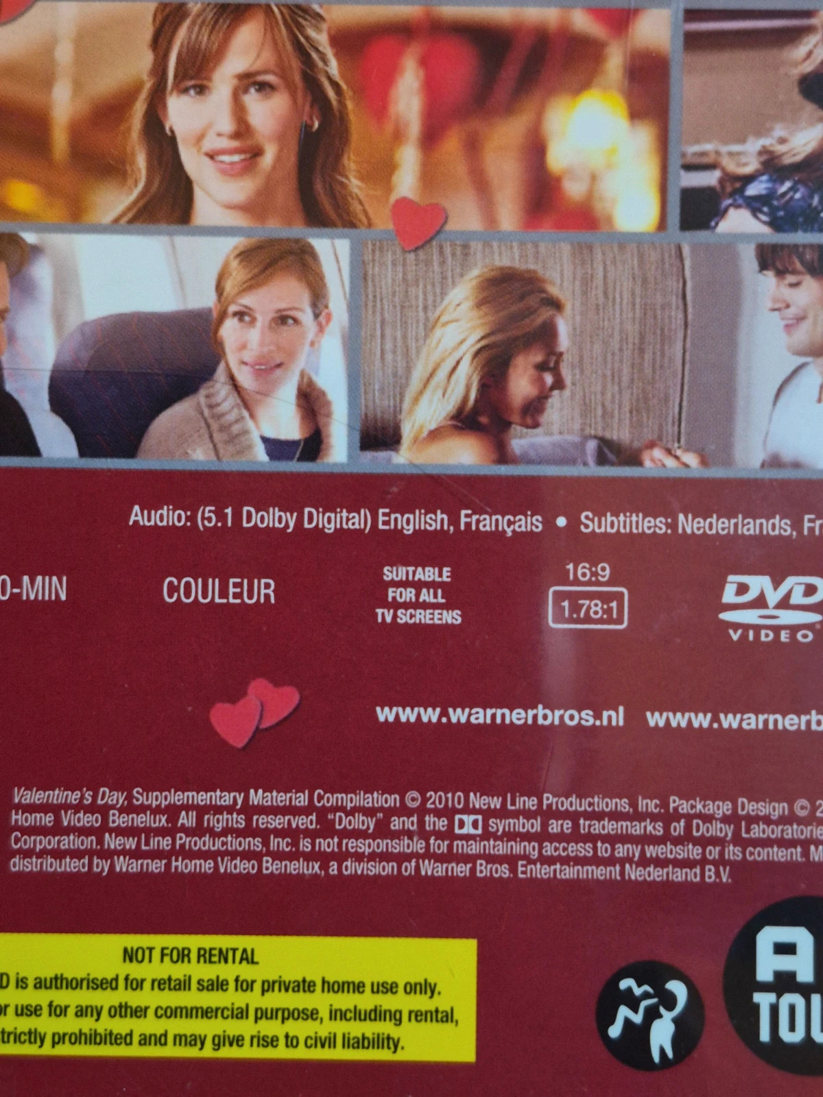 Dvd Valentine's Day sous blister 3