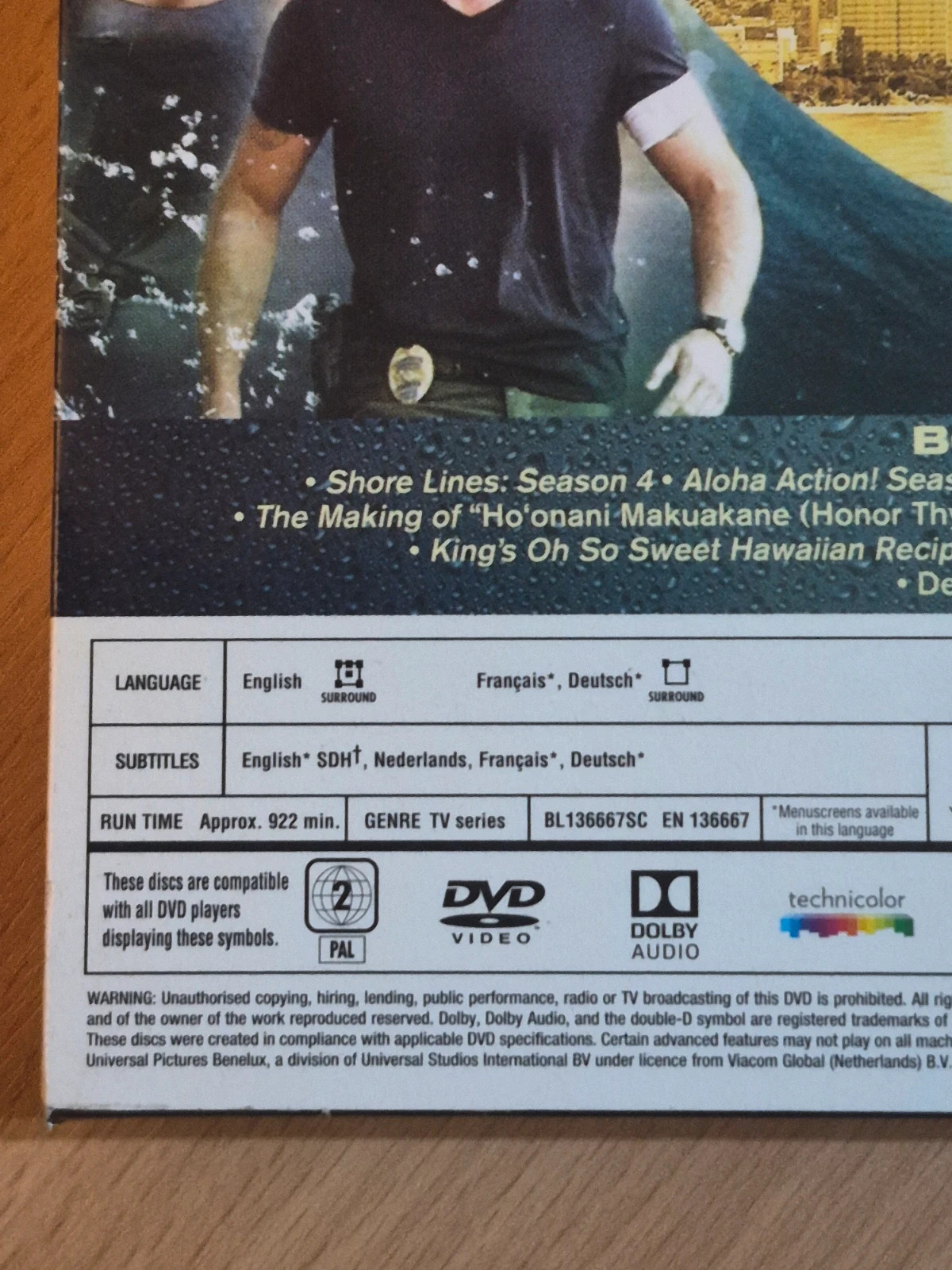 Coffret Dvd Hawai Five-0 saison 4 3