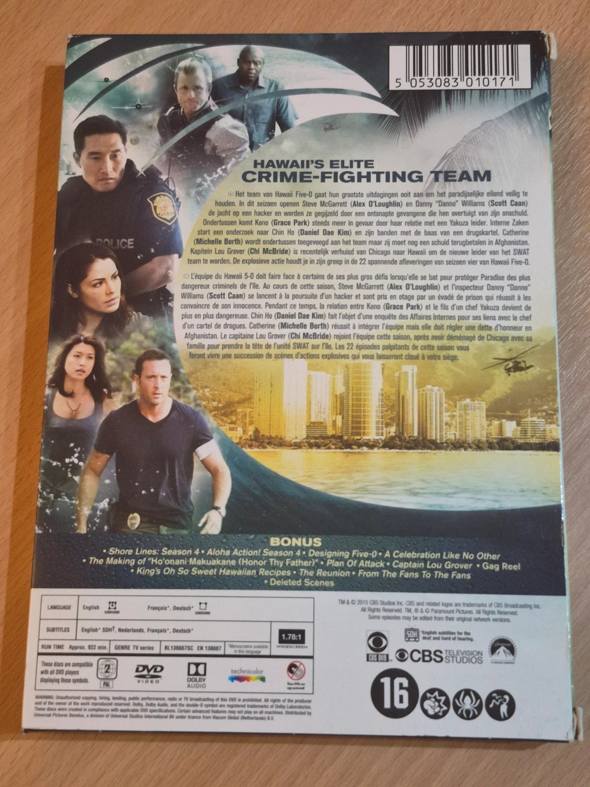 Coffret Dvd Hawai Five-0 saison 4 2