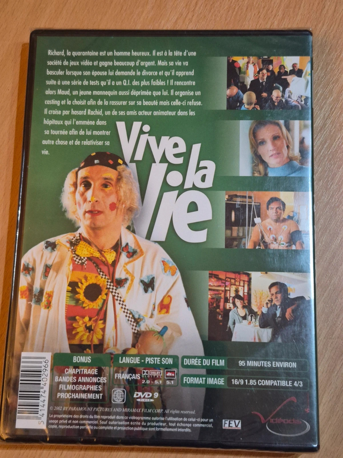 Dvd vive la vie sous blister 2
