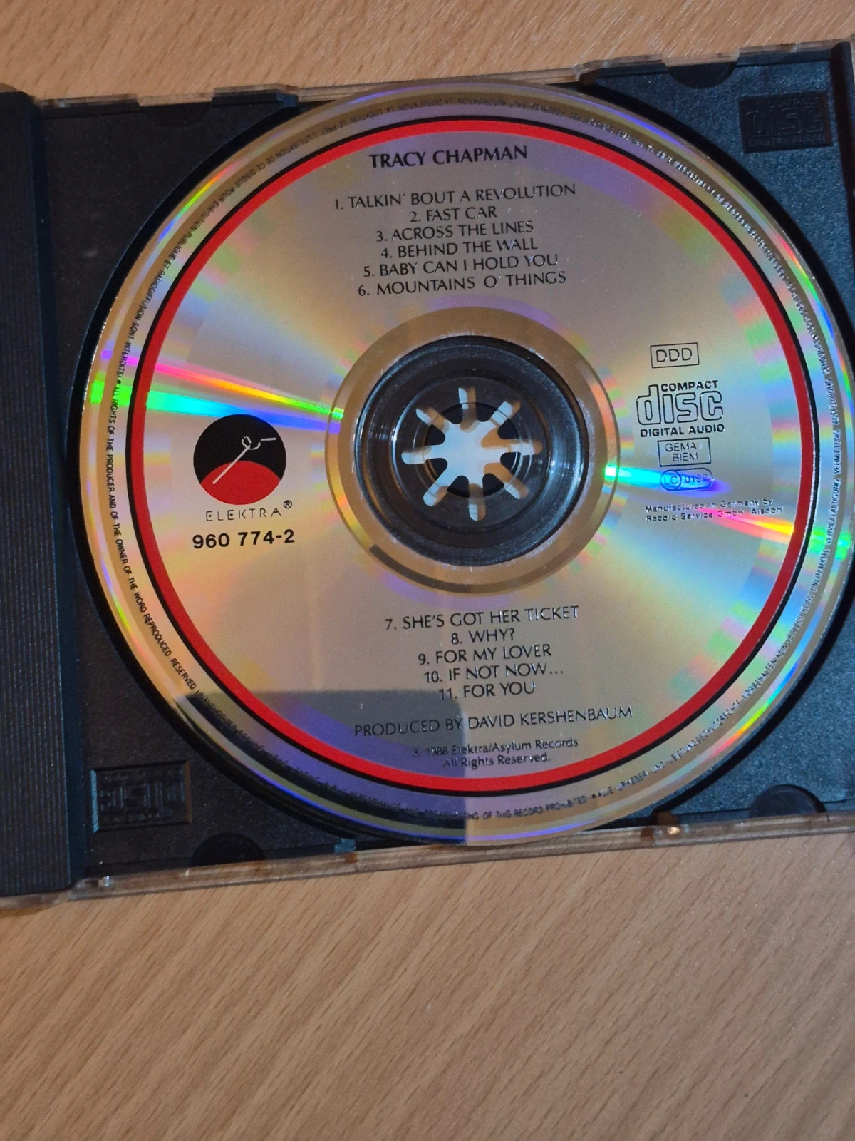 Cd audio Tracy Chapman 5