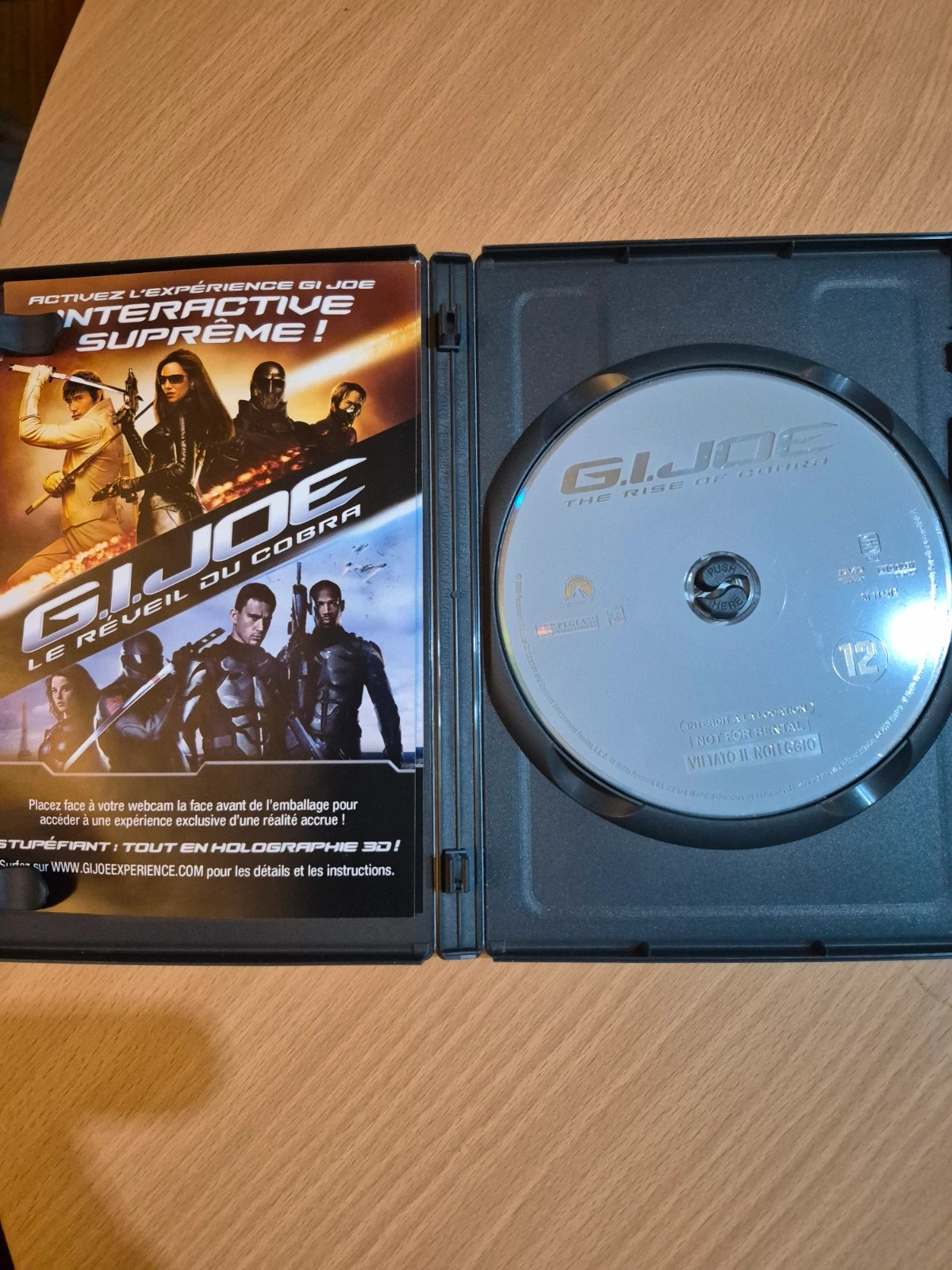Dvd G.I joe the rise of cobra 5