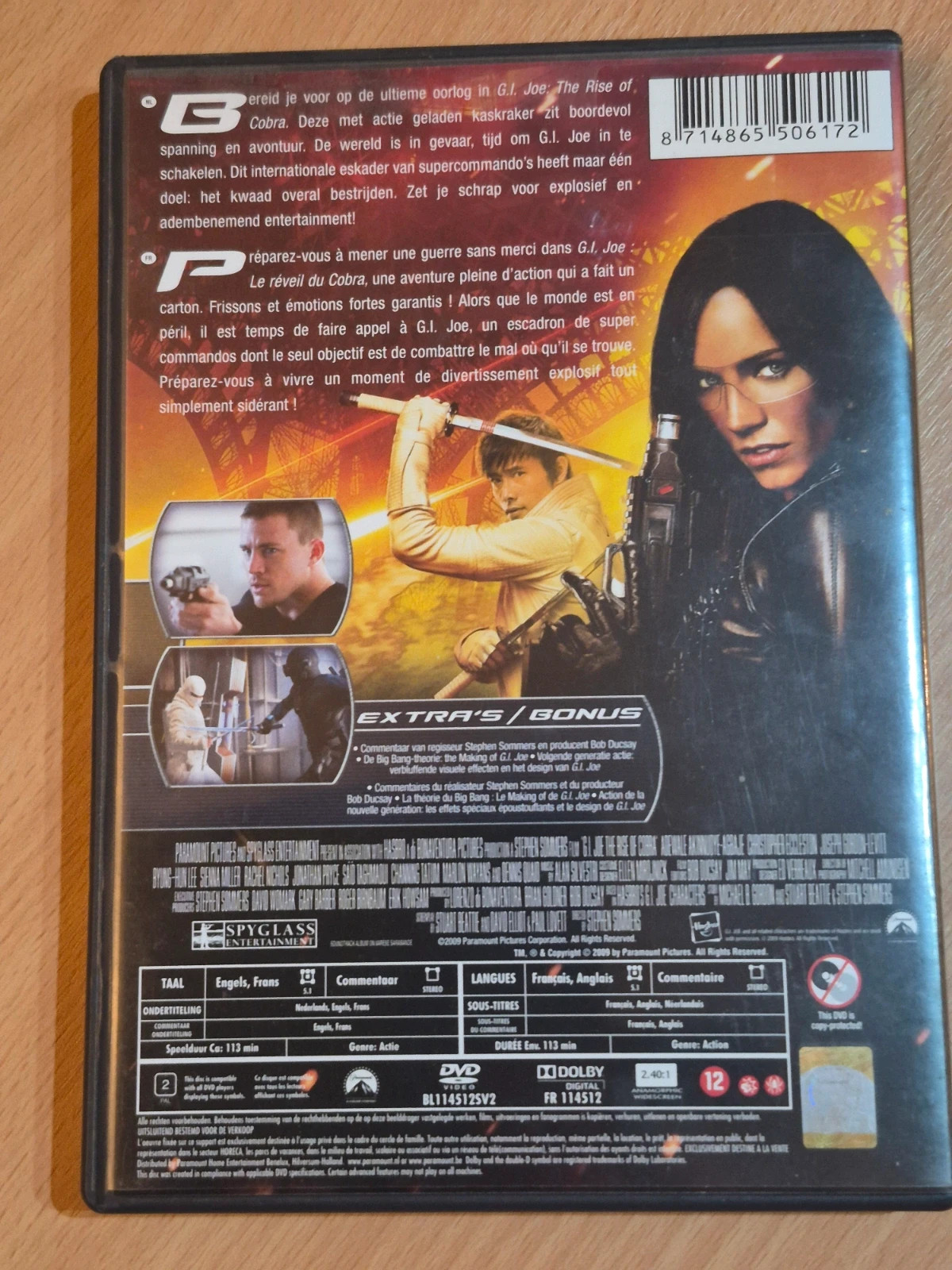Dvd G.I joe the rise of cobra 2