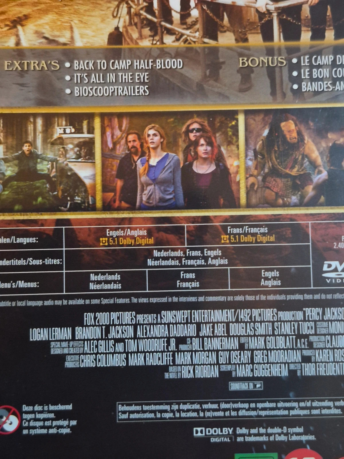 Dvd La Mer Des Monstres 3