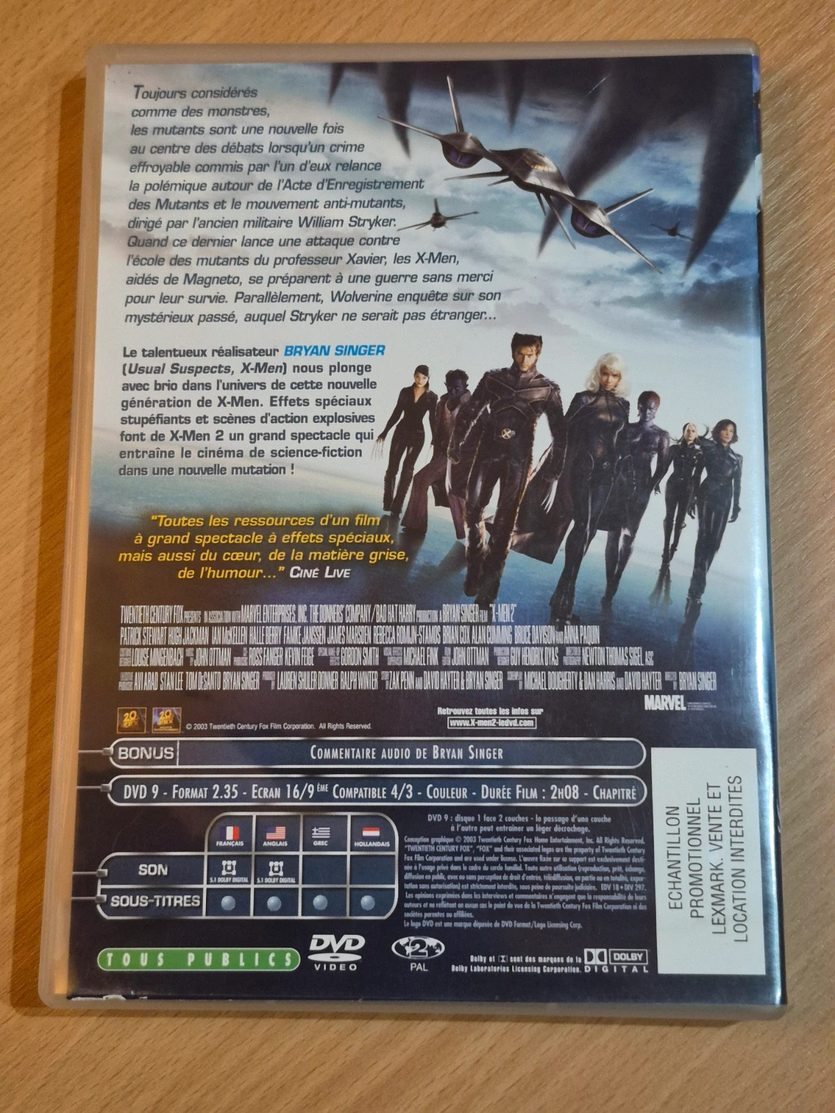 Dvd X-men 2 2