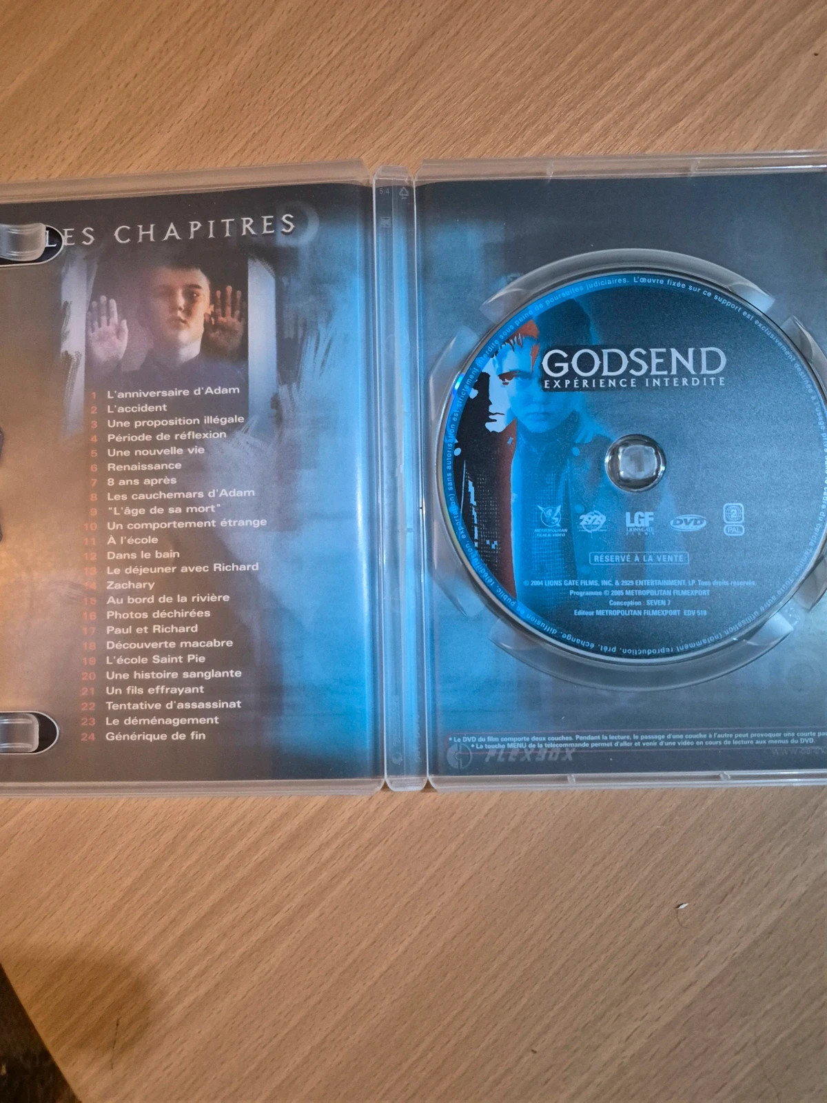 Dvd Godsend expérience interdite 5