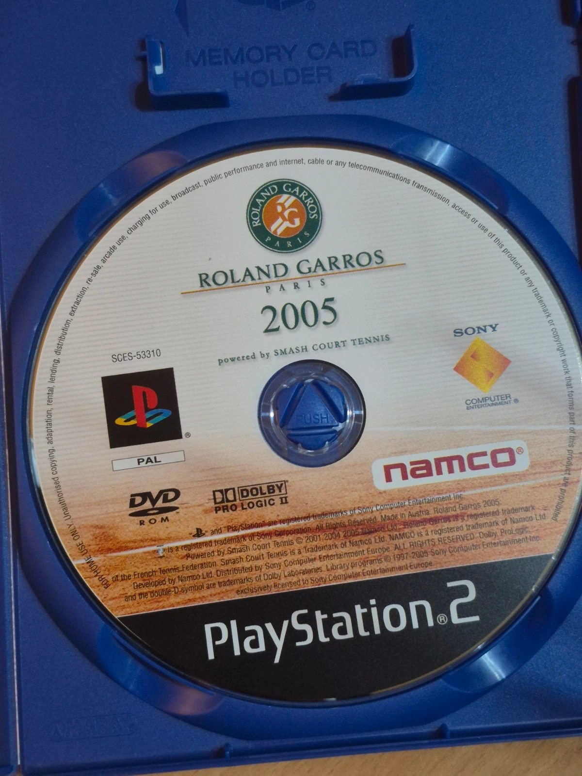 Jeu Roland Garros 2005 pour PS2 complet 5