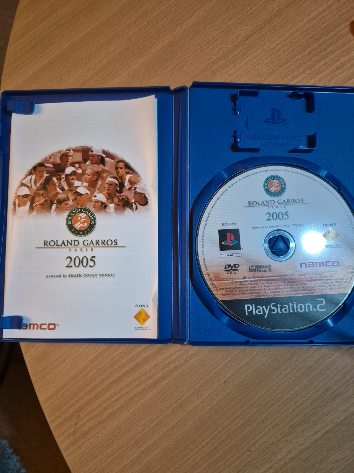Jeu Roland Garros 2005 pour PS2 complet 4