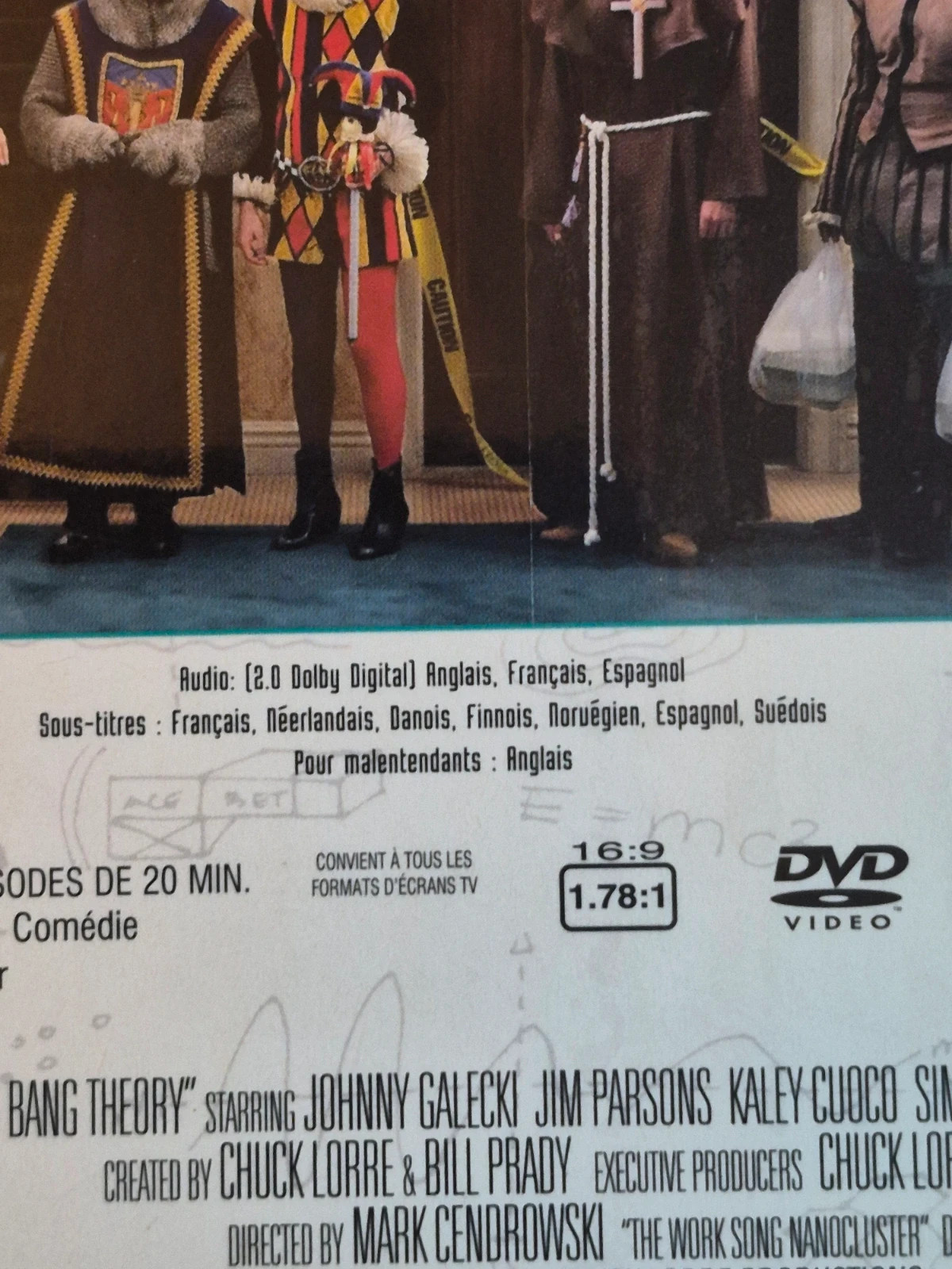 Coffret Dvd The big bang theory saison 2 sous blister 3