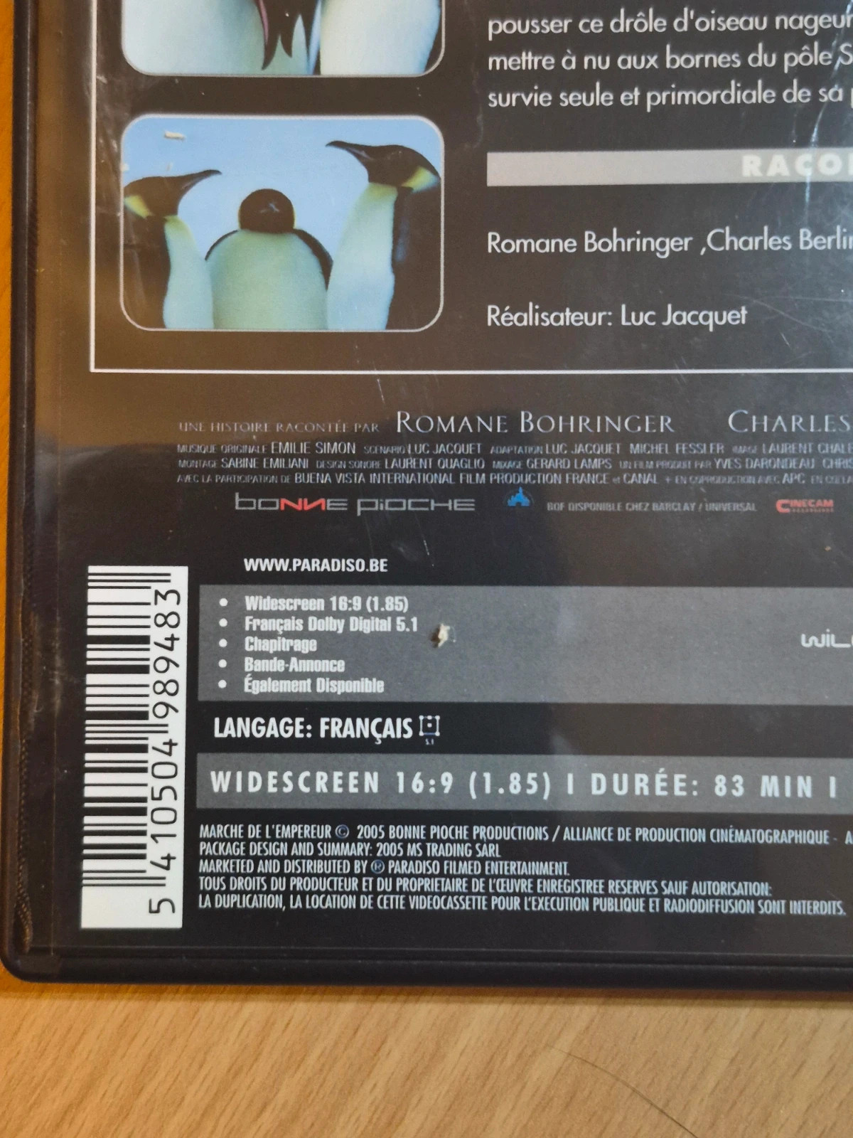 Dvd La Marche De L’empereur 3