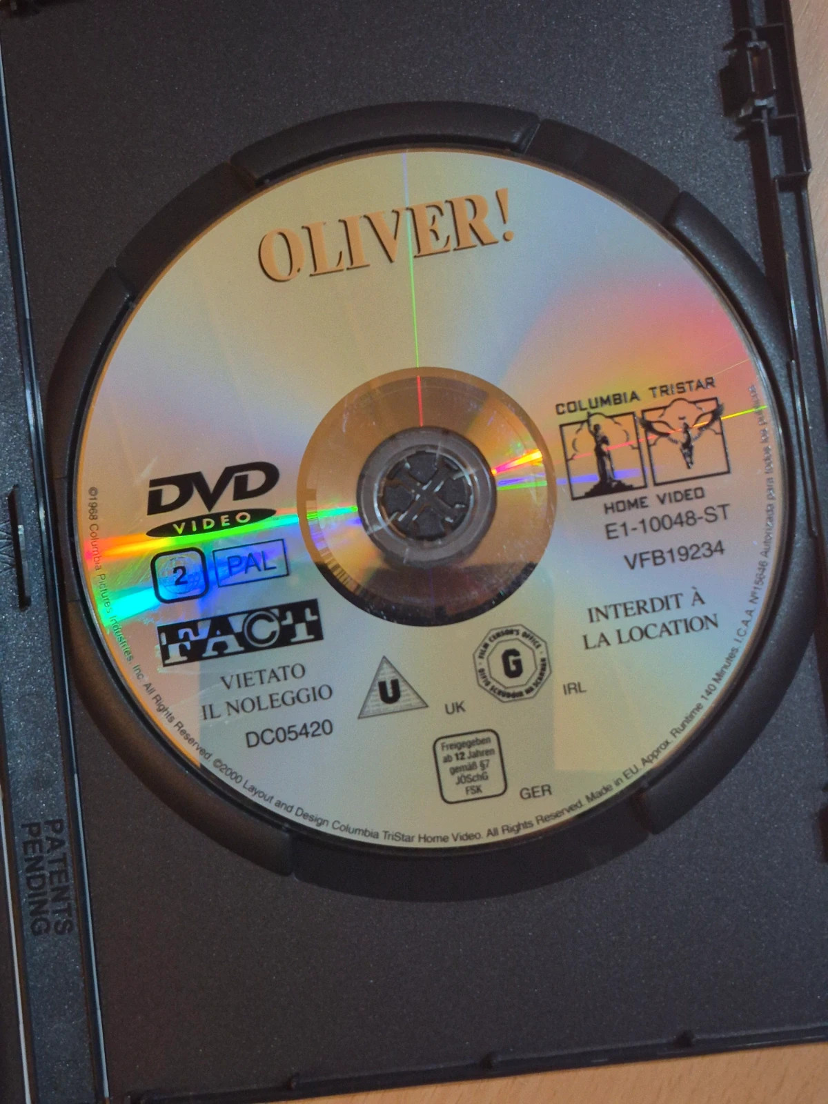 Dvd Oliver 5
