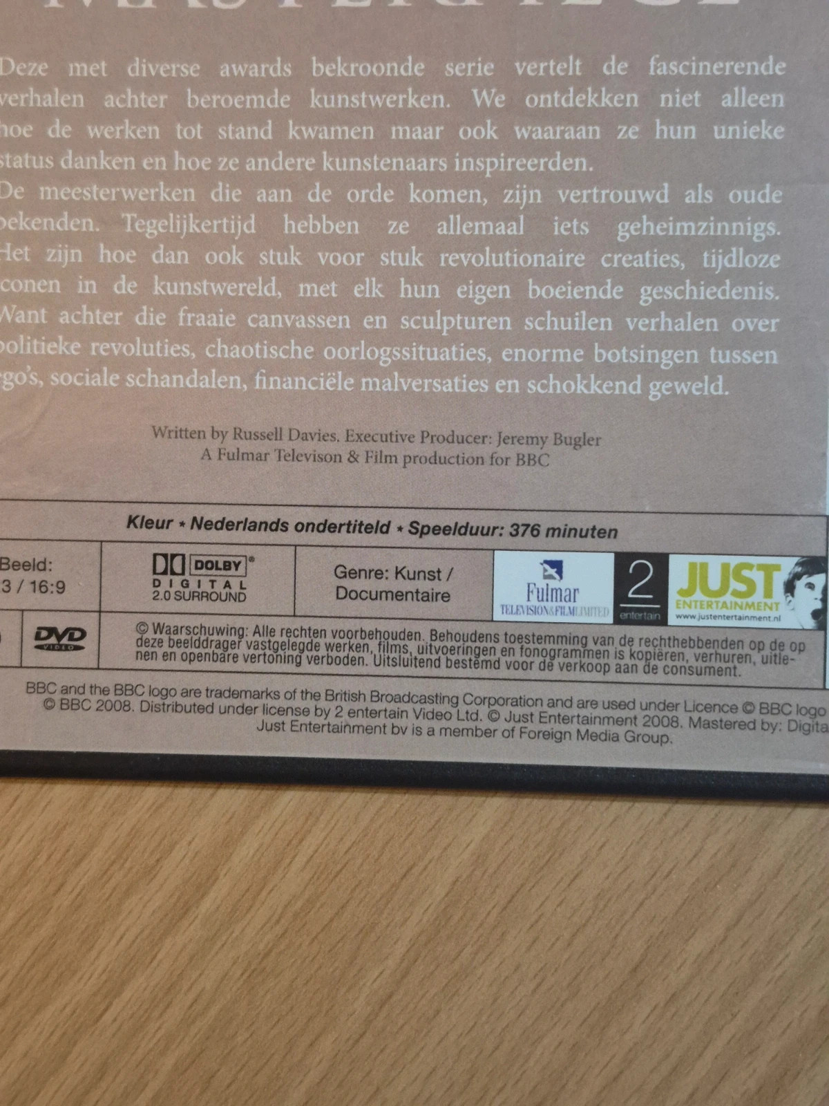 Dvd Masterpiece 3