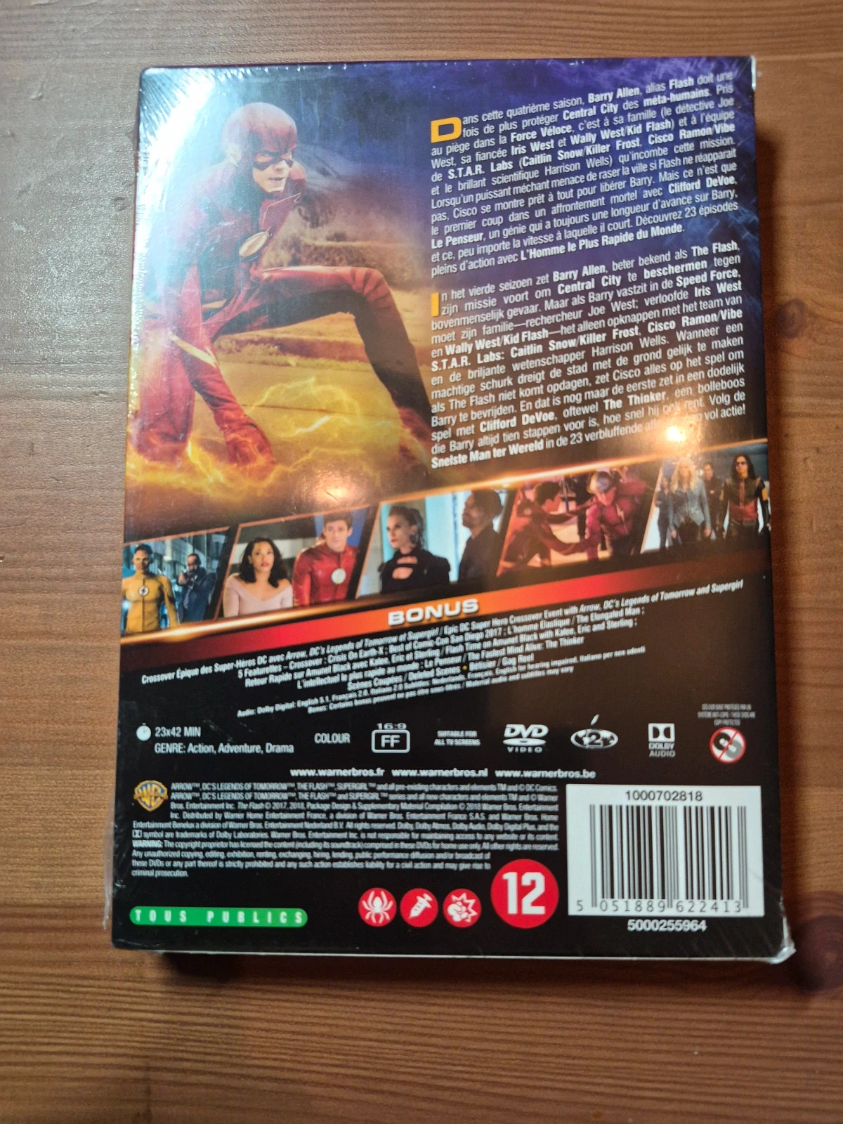 Coffret Dvd The Flash saison 4 sous blister 2