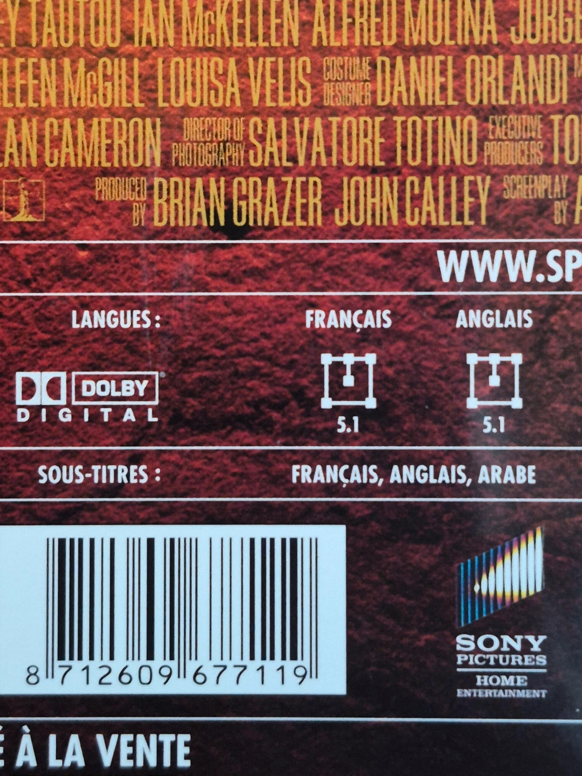 Dvd Da Vinci Code 3