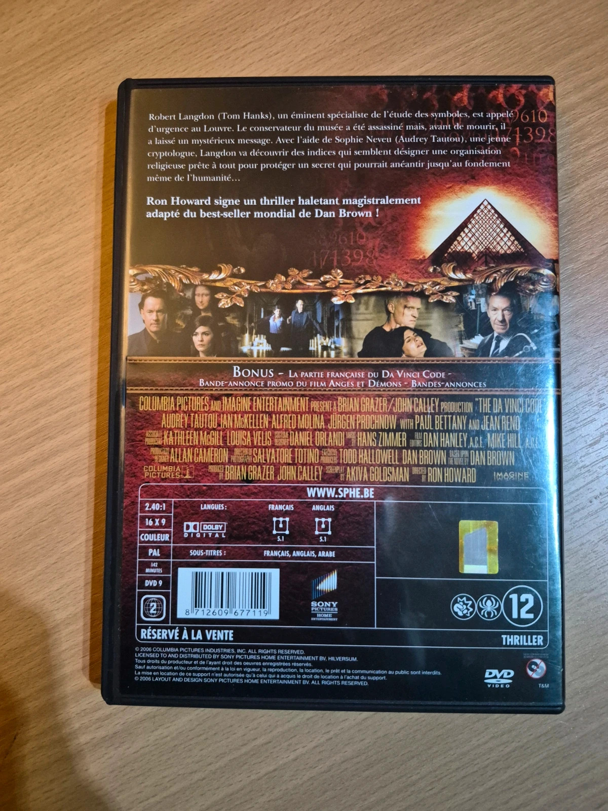 Dvd Da Vinci Code 2