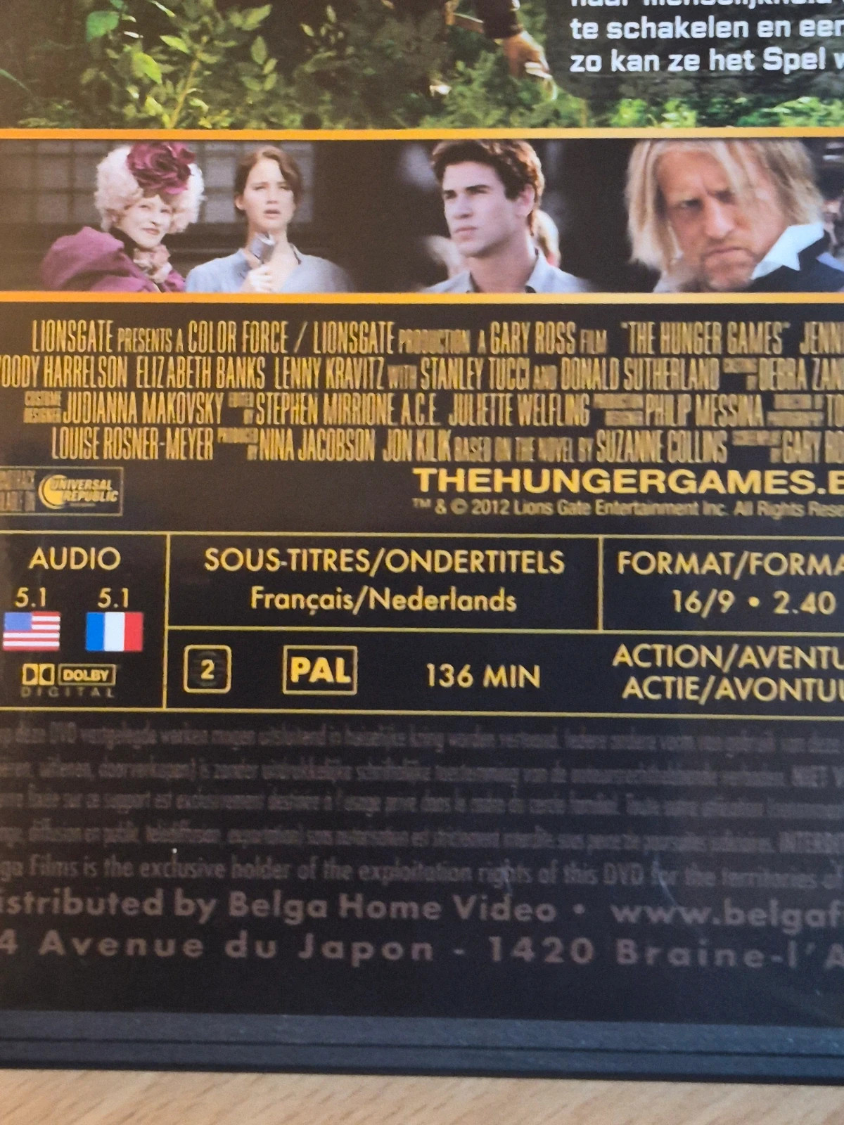 Dvd The Hunger Games 3