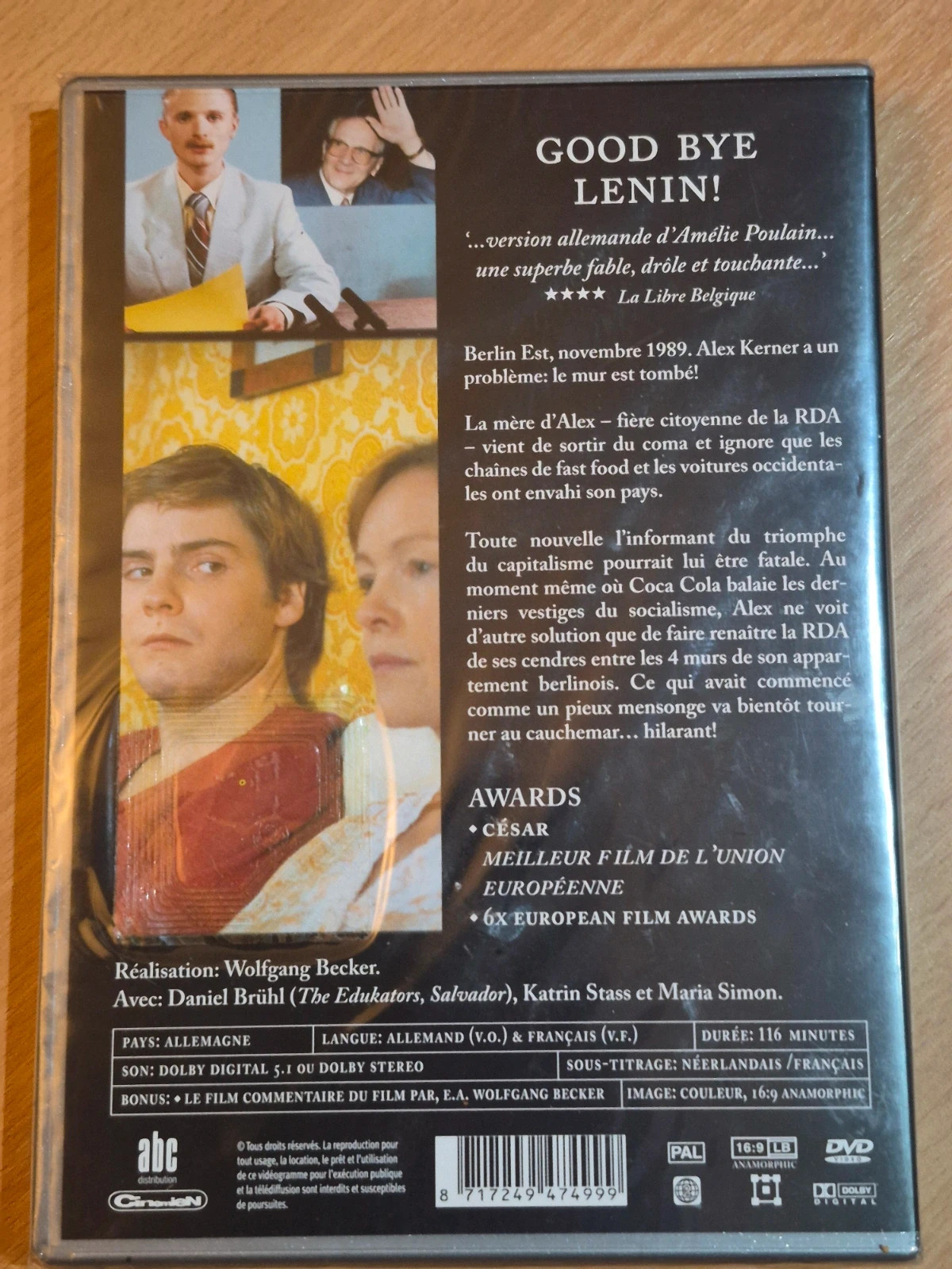 Dvd Good bye Lenin sous blister 2