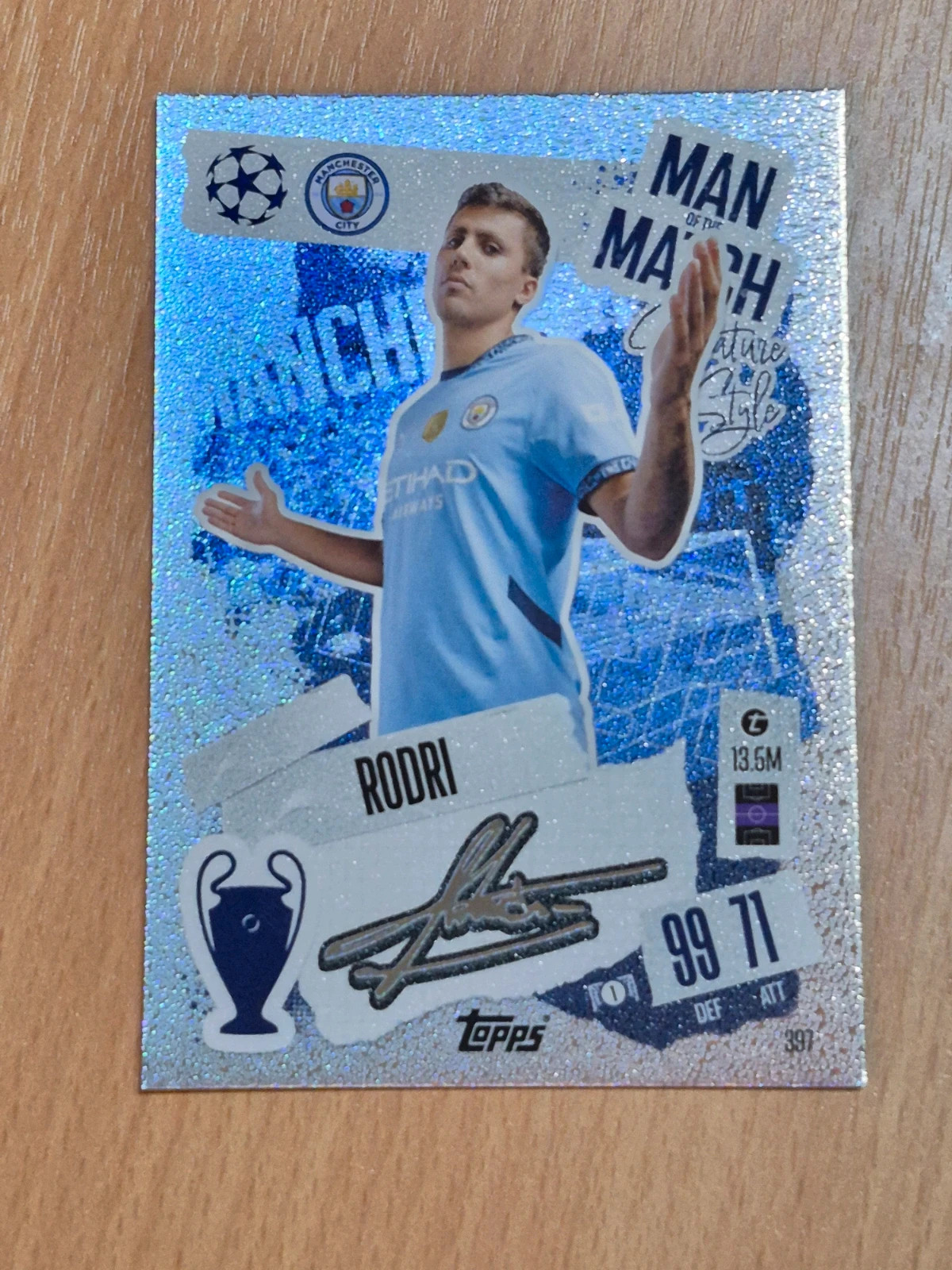 Lot de 19 cartes topps match attax man of match – Topps 4