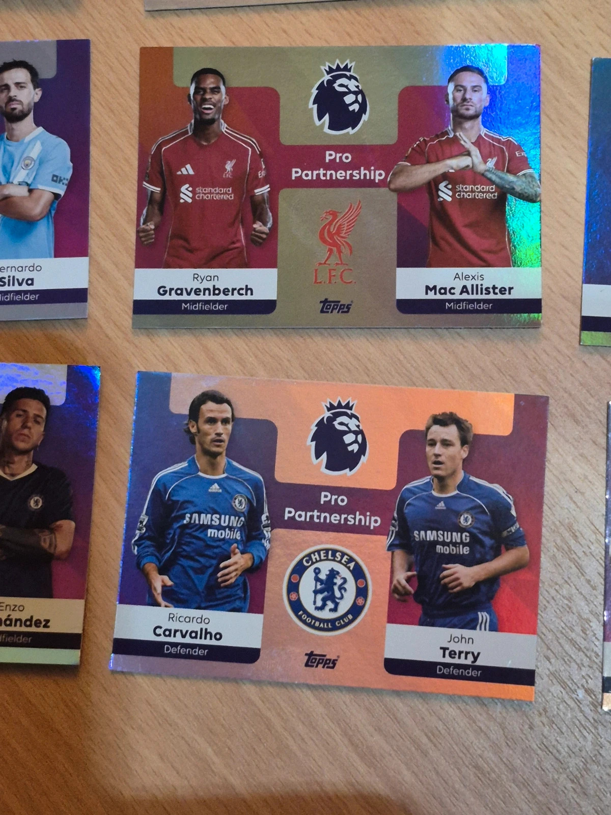 Lot de 20 cartes topps Pro Partnership – Topps 4