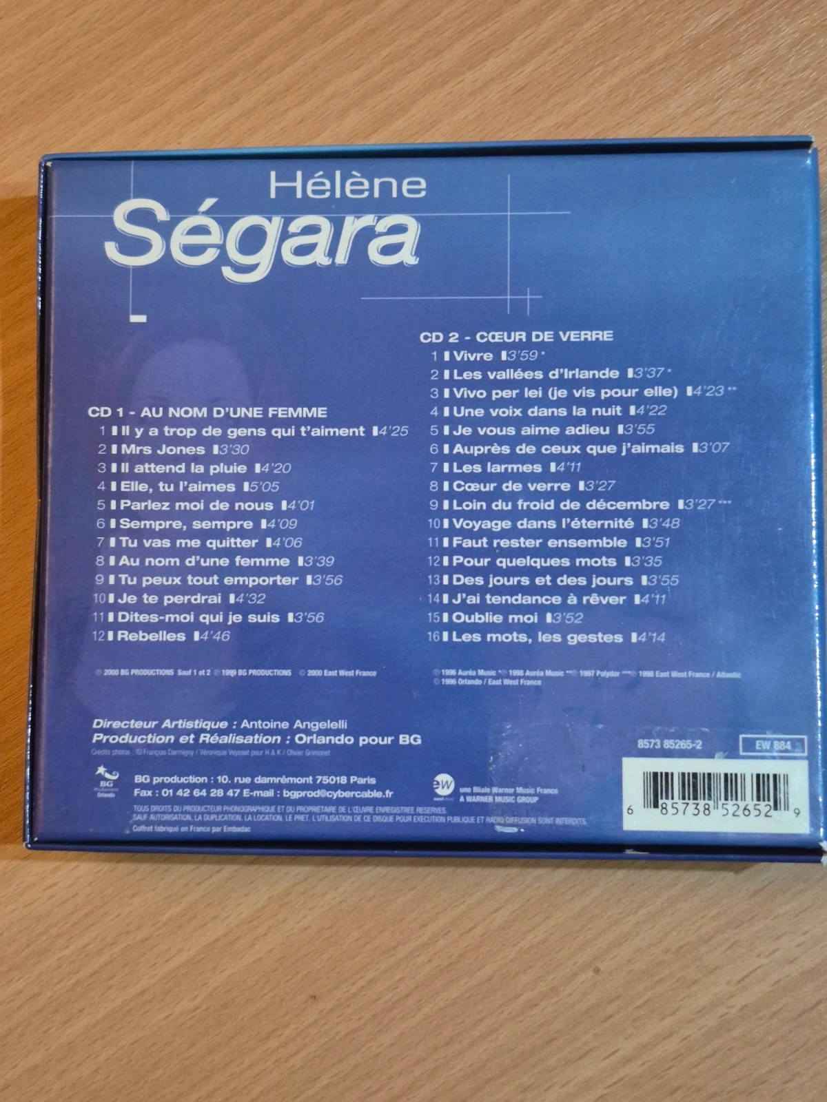 Cd audio Hélène Segara édition limitée 5
