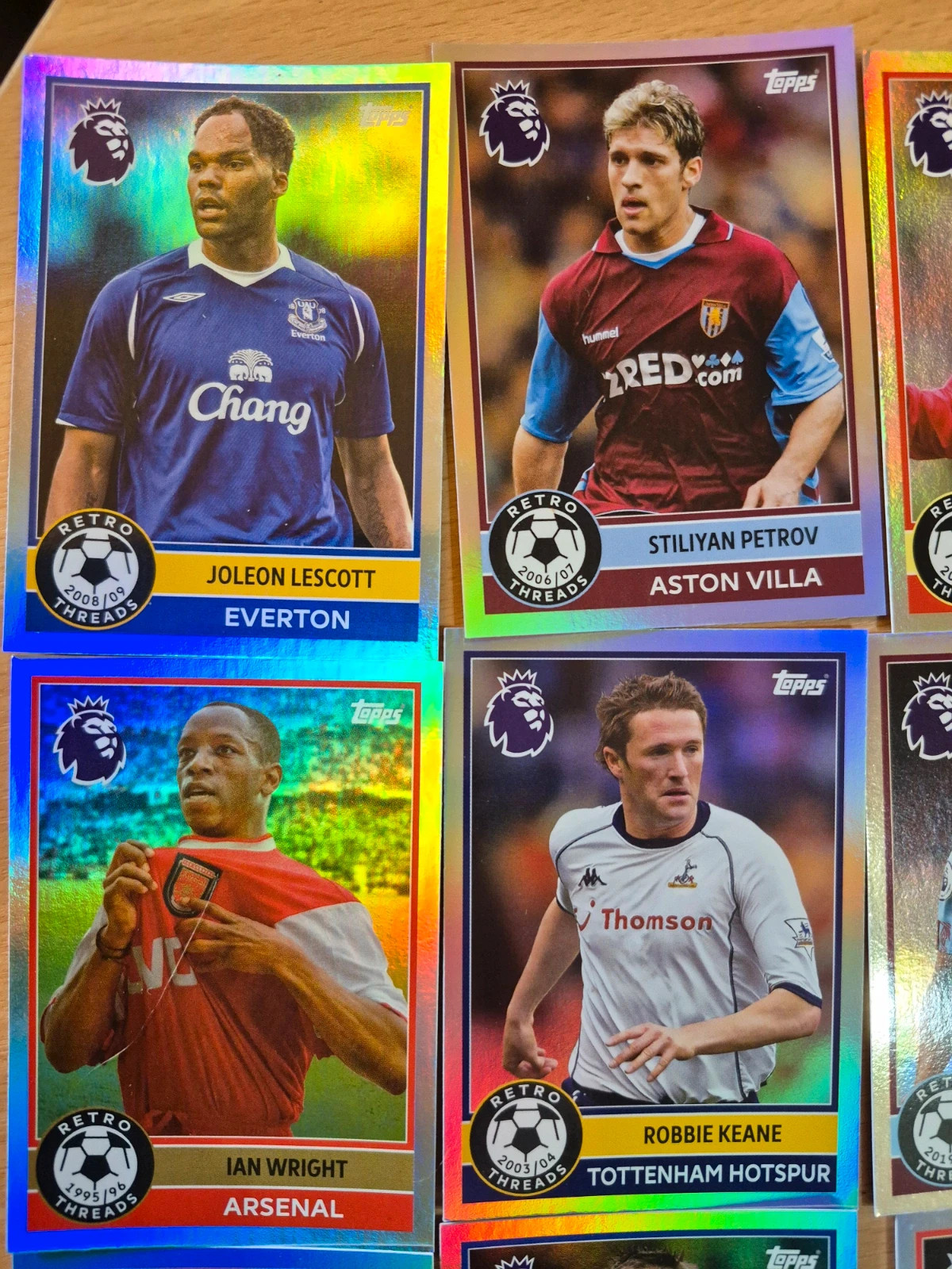 Lot de 20 cartes topps retro threads – Topps 2