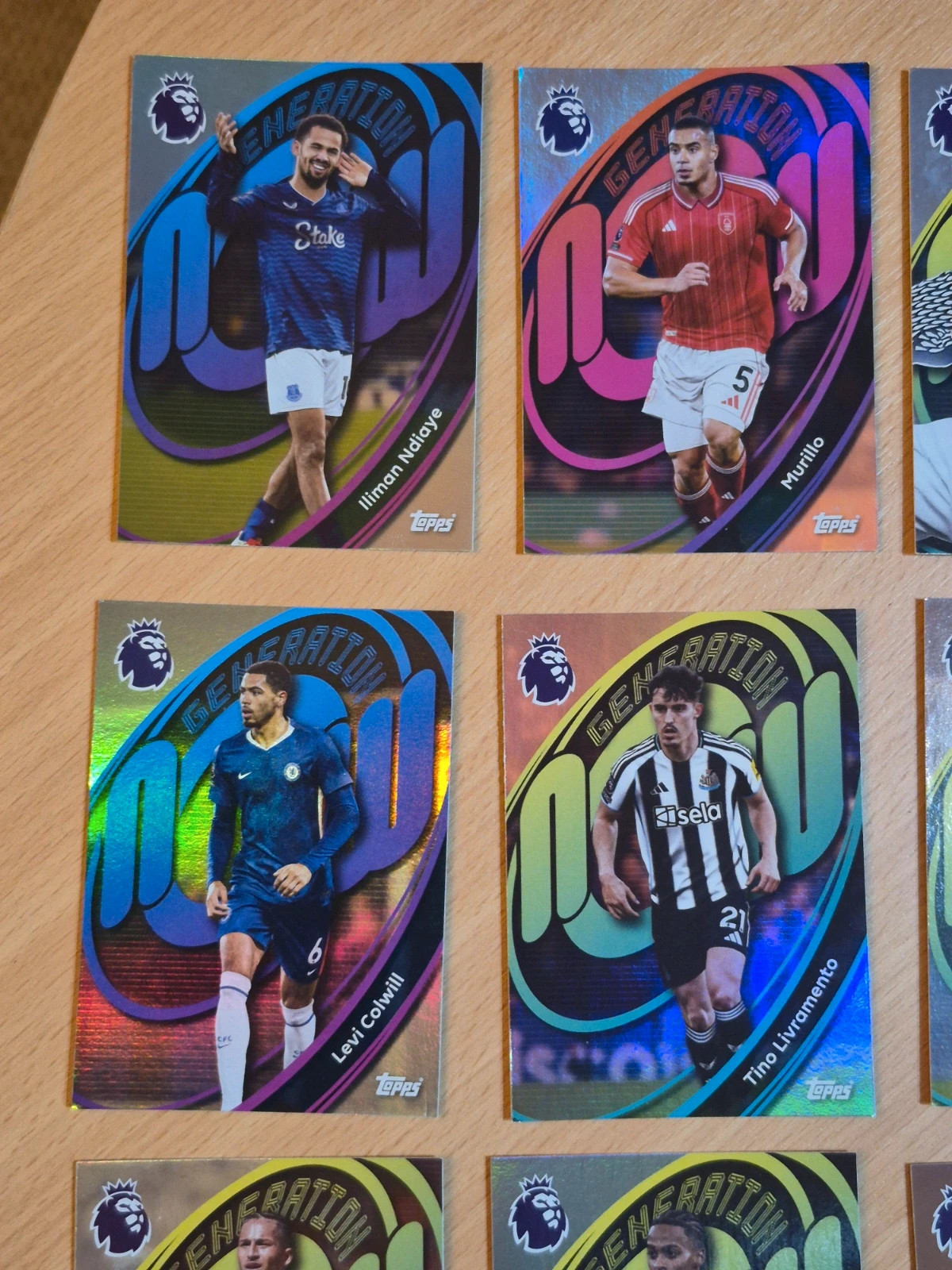 Lot de 20 cartes topps Génération now – Topps 2