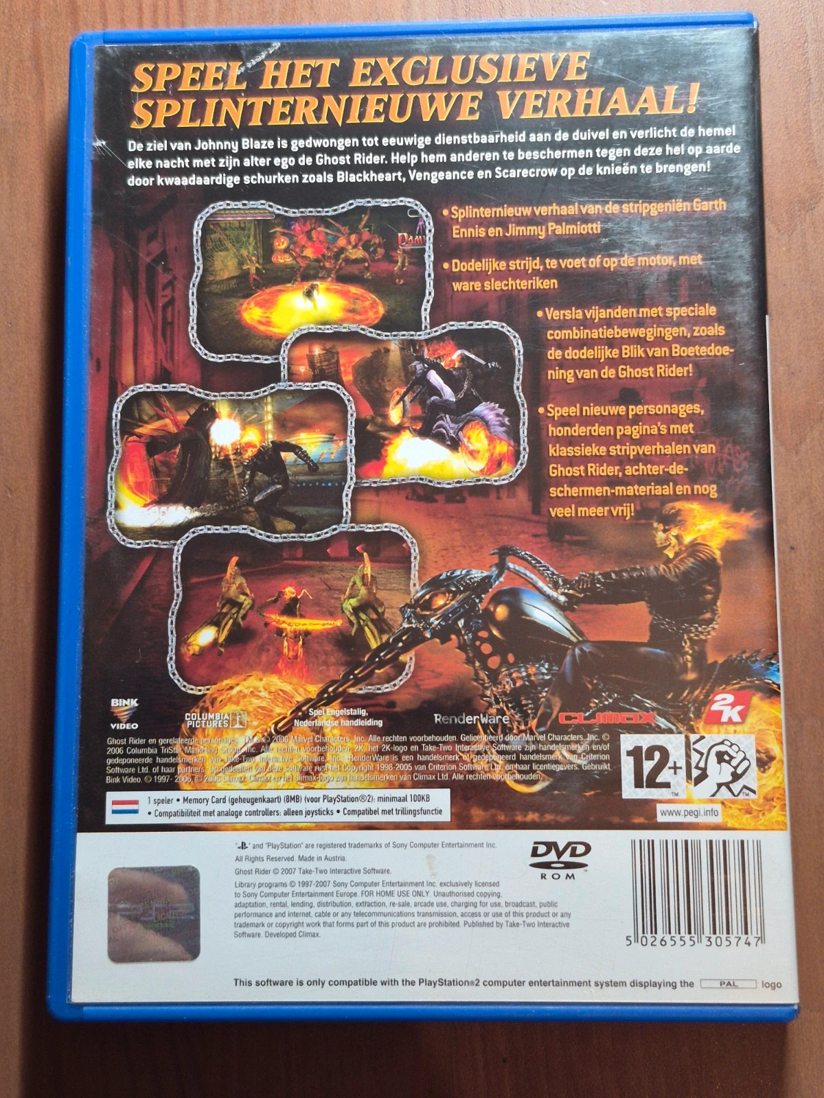 Jeu Ghost Rider pour PS2 complet 2