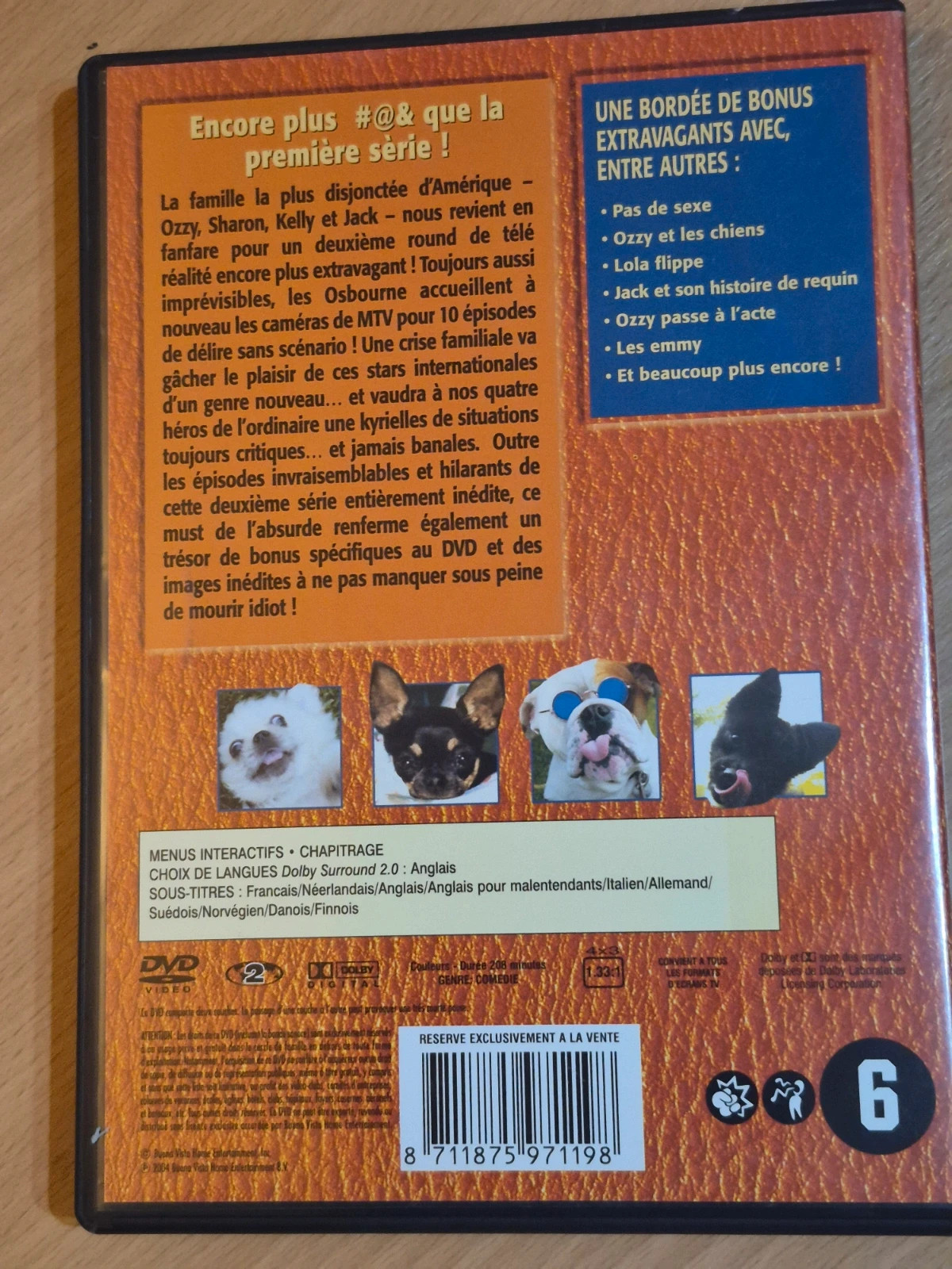 Dvd The Osbournes saison 2 3