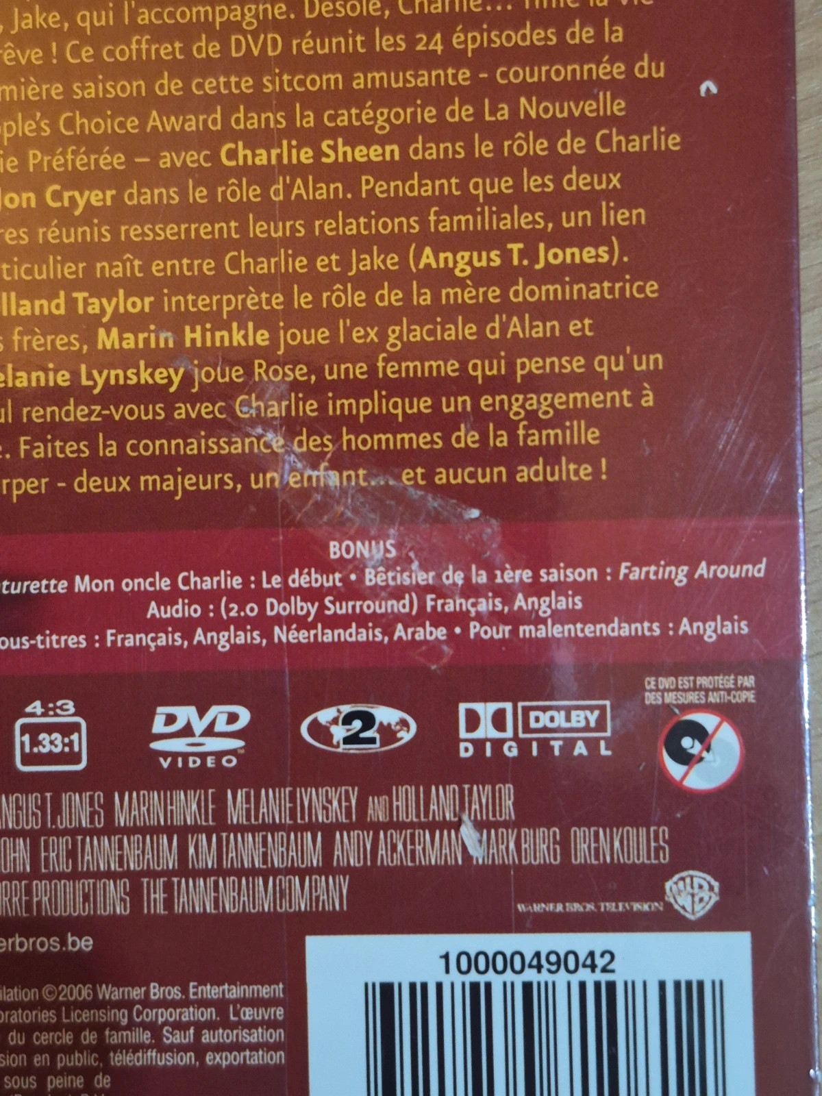 Coffret Dvd Mon oncle Charlie saison 1 sous blister 3