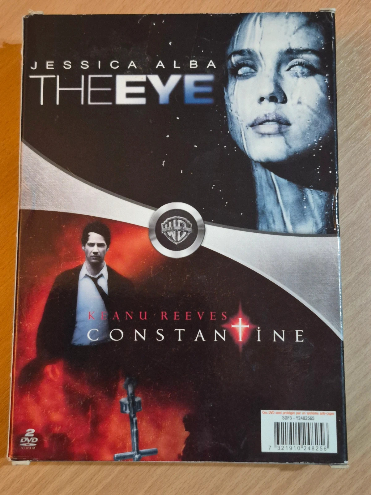Coffret Dvd de 2 films the eye//constantine 2