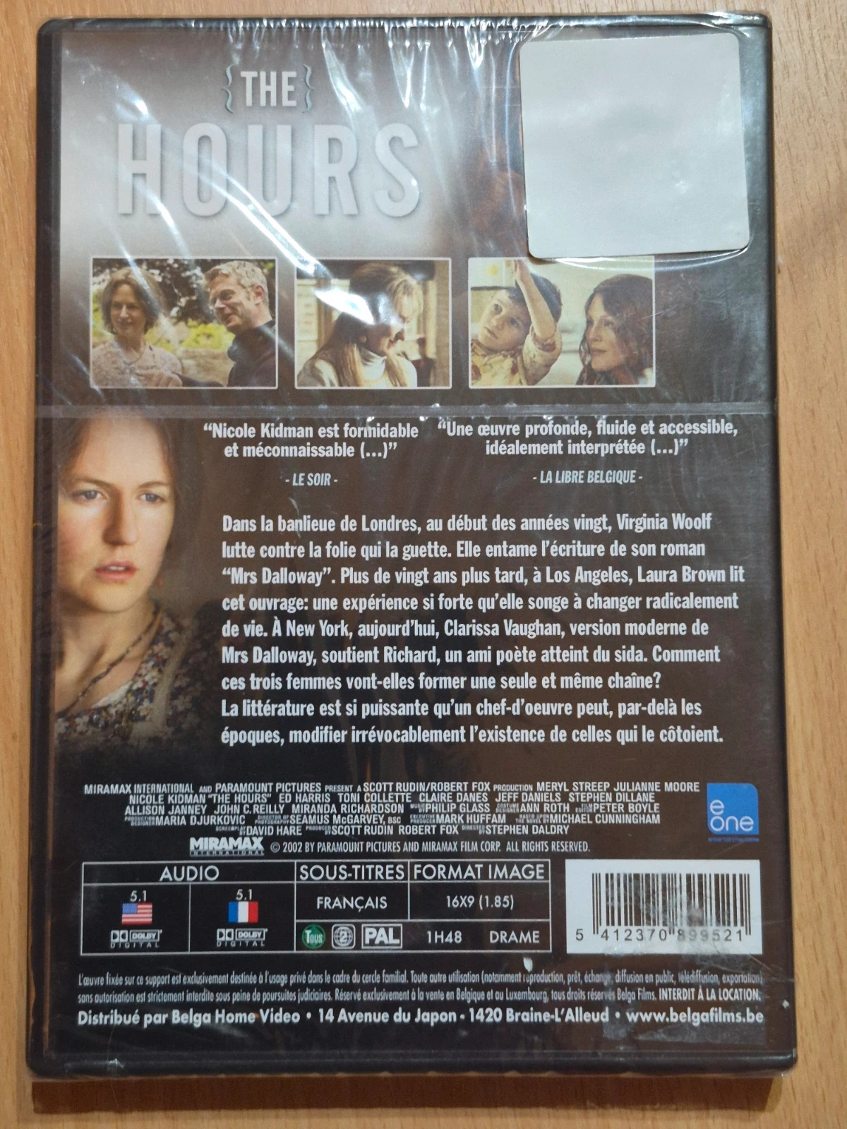 Dvd The Hours sous blister 2