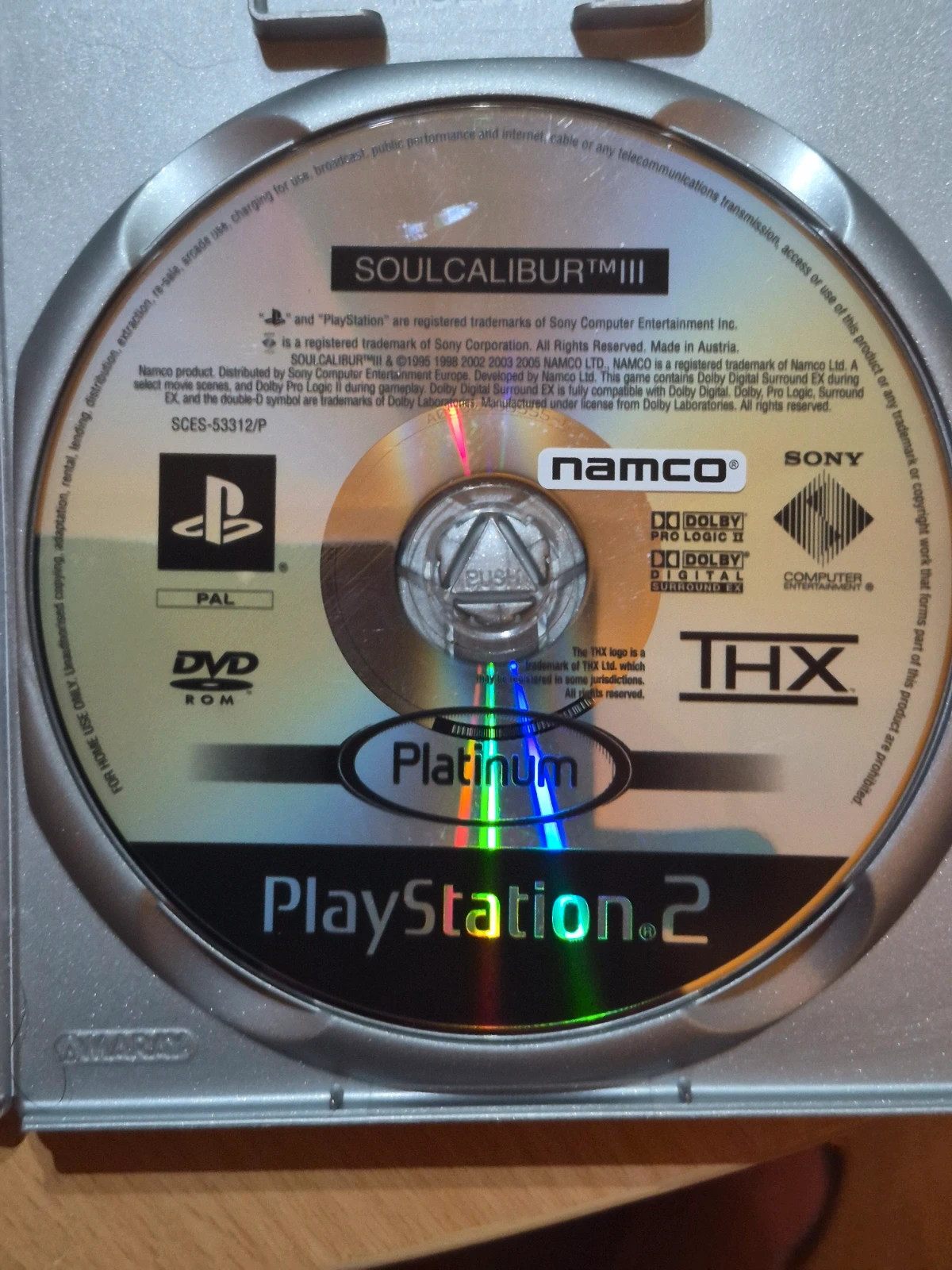 Jeu Soul Calibur version platinum complet 5