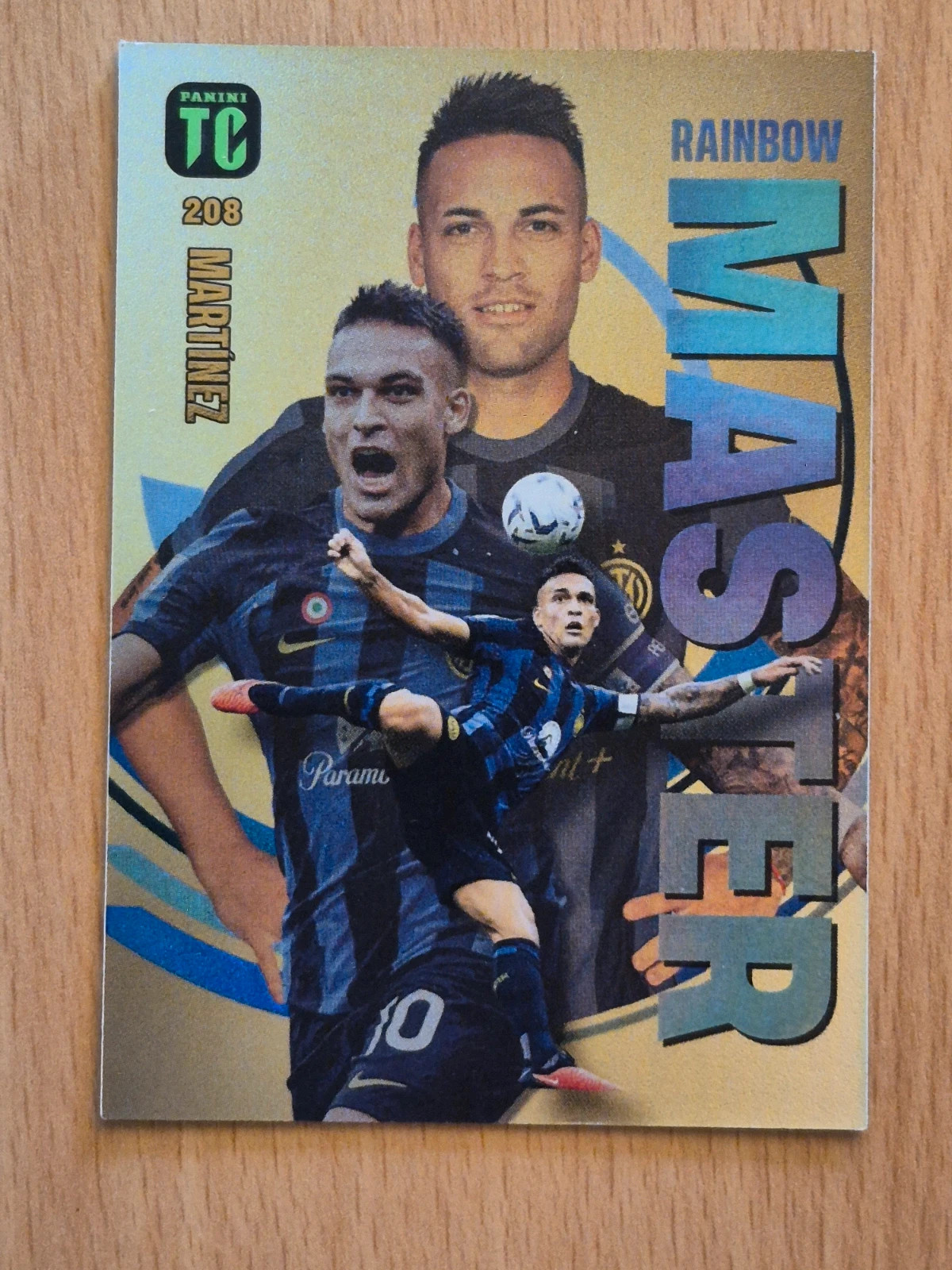Lot de 5 cartes panini top class rainbow master – Panini 2