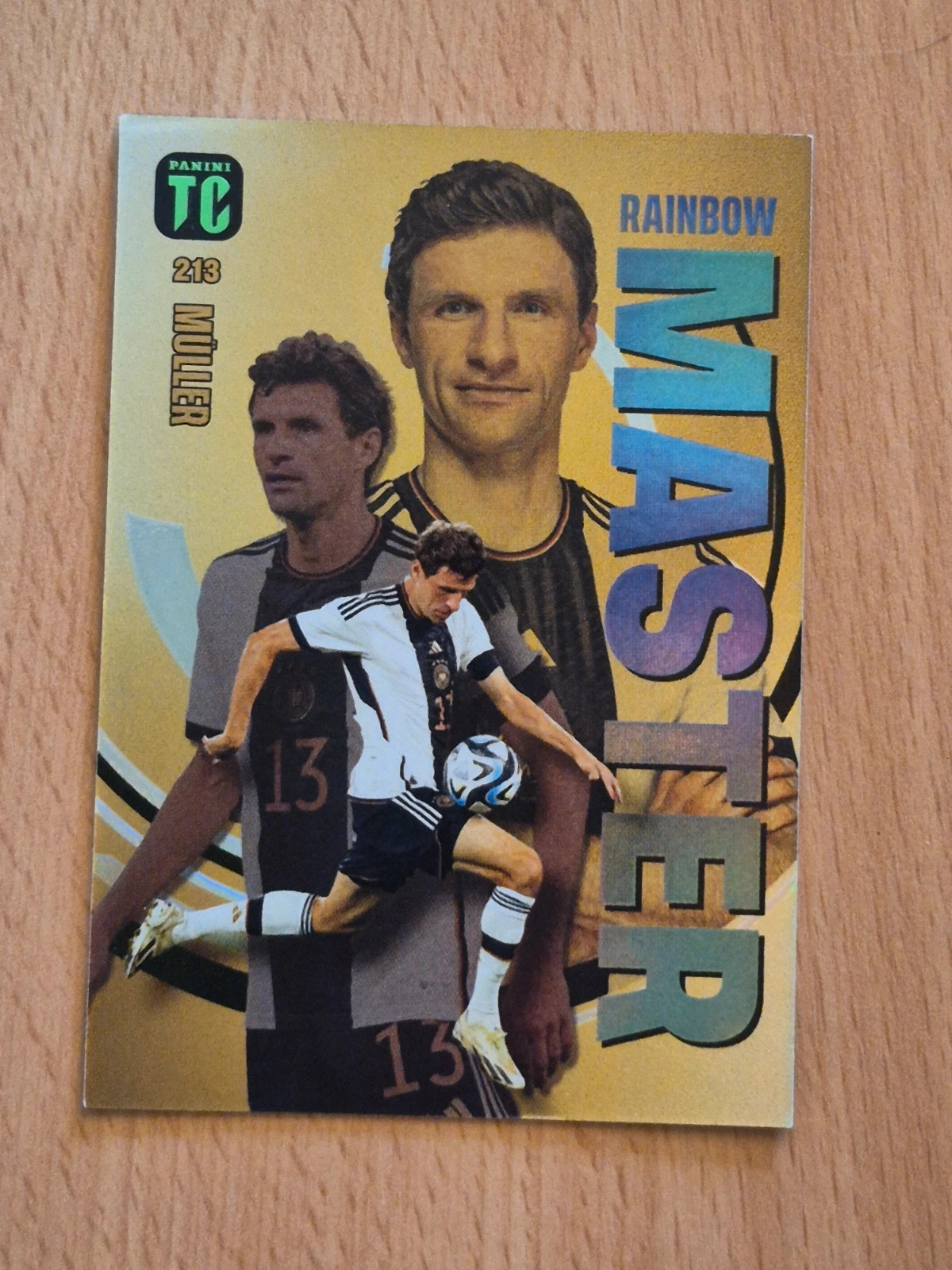 Lot de 5 cartes panini top class rainbow master – Panini 4