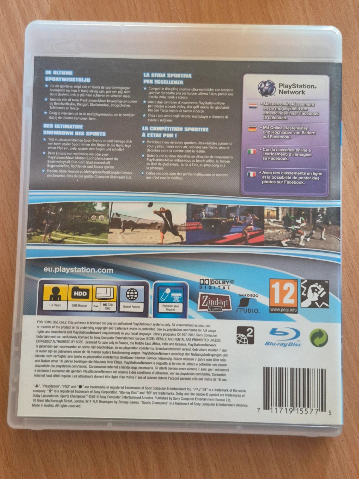 Jeu Sports Champions pour PS3 complet 2