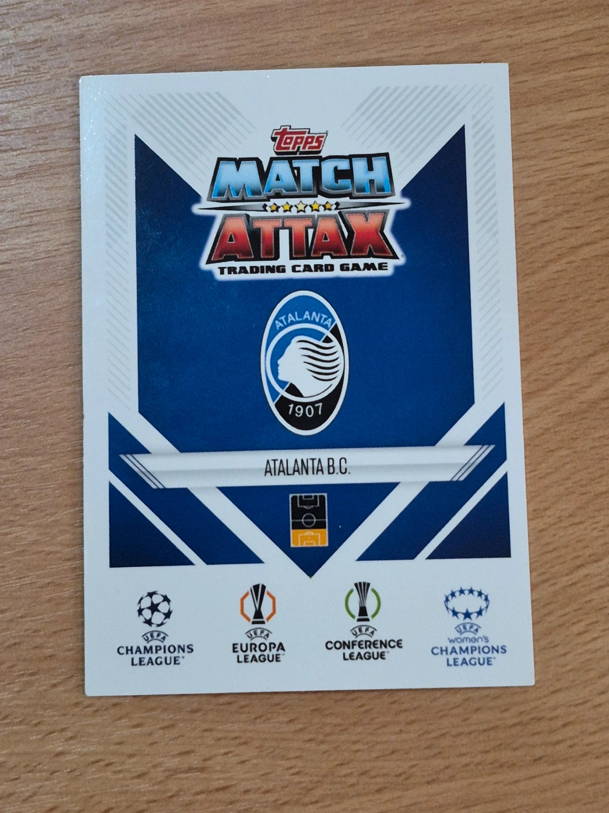 Lot de 4 cartes topps match attax Défensive Rock – Topps 5