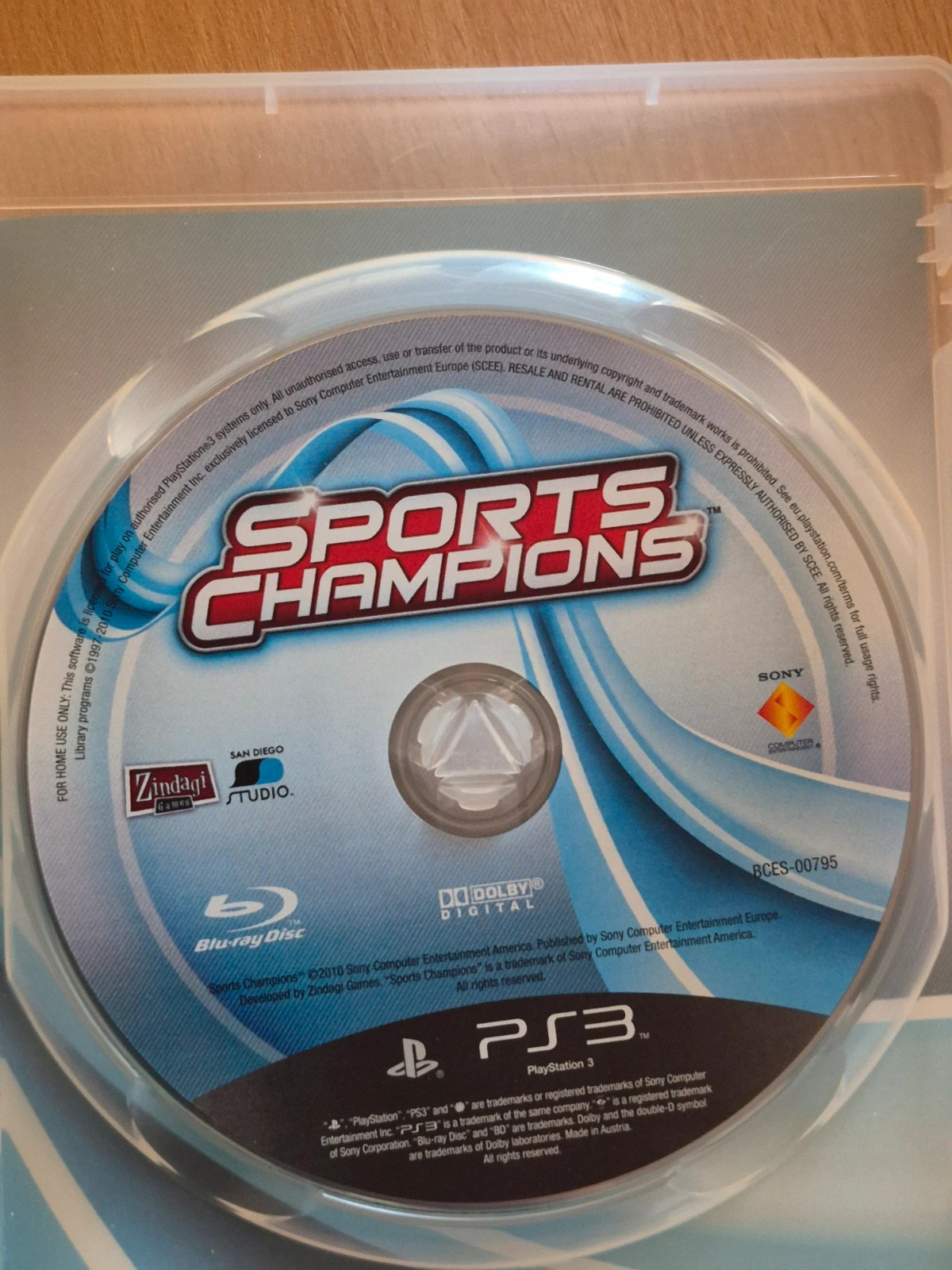 Jeu Sports Champions pour PS3 complet 5