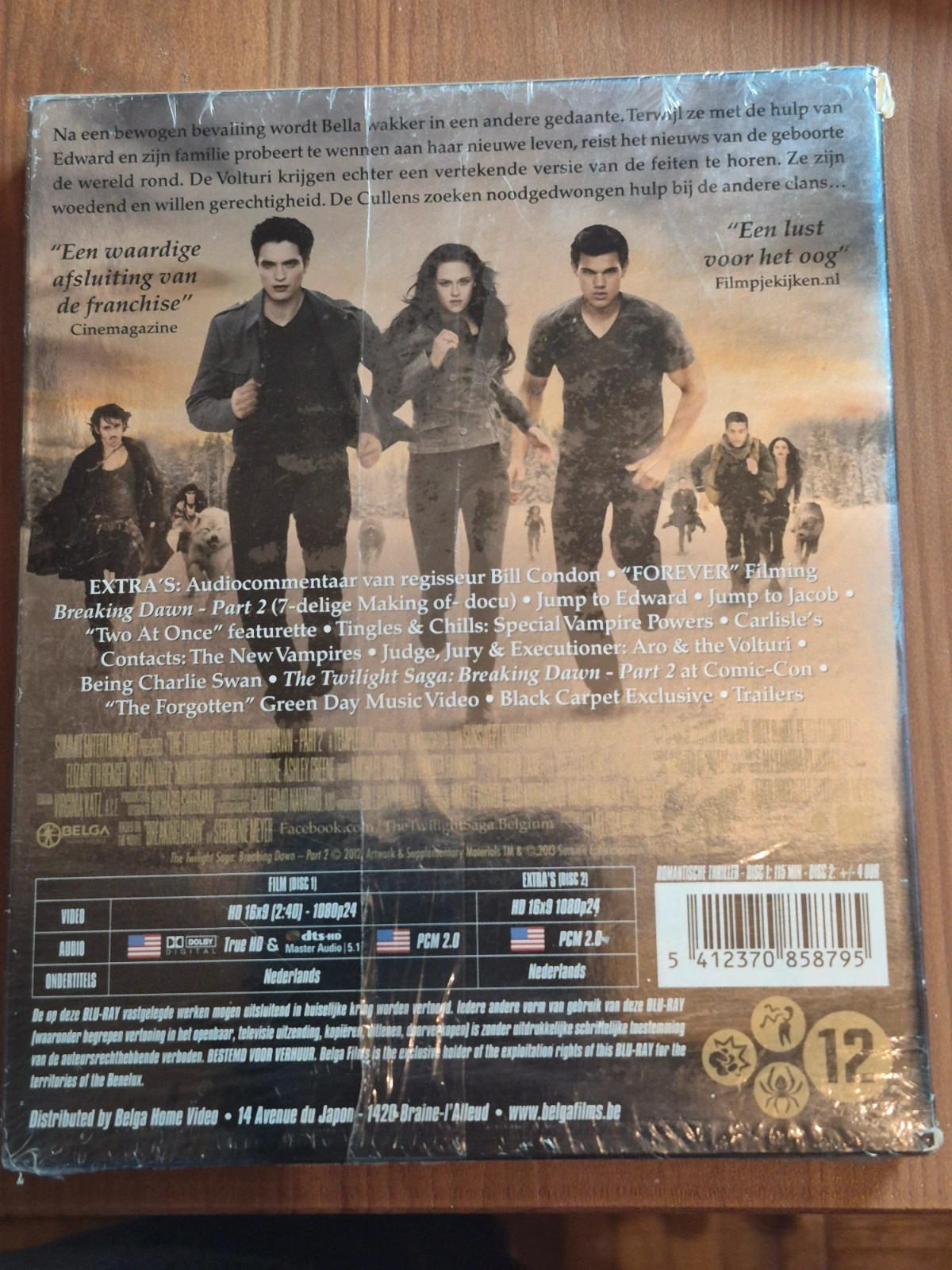 Blu-ray + dvd Twilight Breaking Dawn part 2 sous blister 3