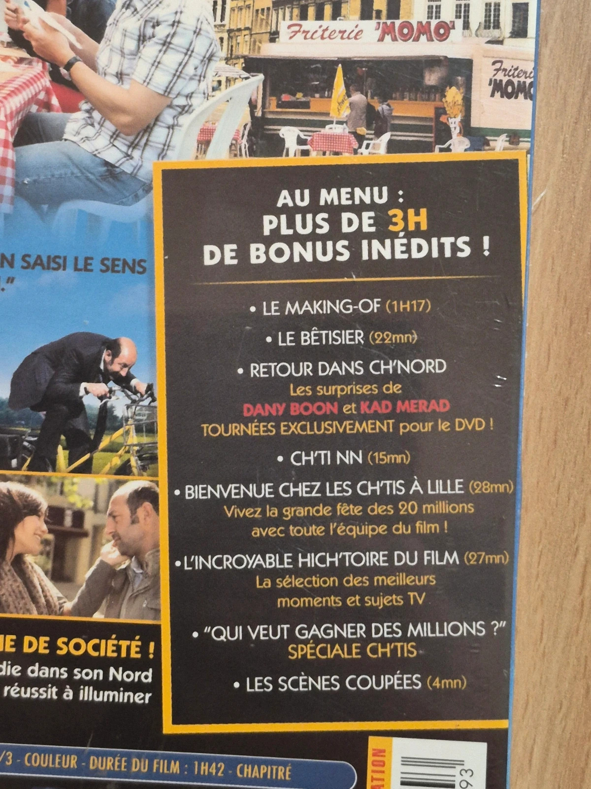 Dvd Bienvenue chez les ch’tis édition prestige sous blister 4