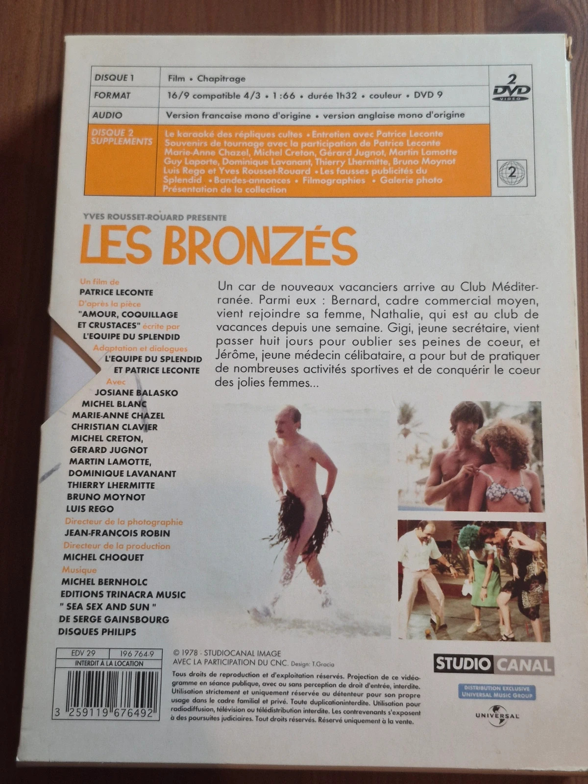 Coffret Dvd Les Bronzés 2