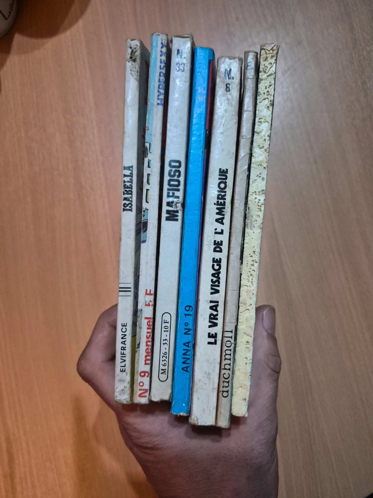 Lot de 7 bd pour adultes vintage années 70/80 2