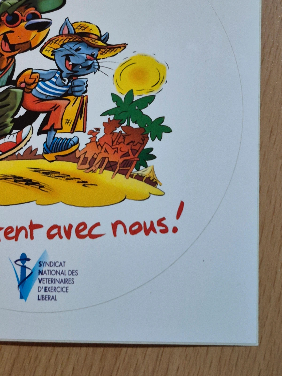 Autocollant vintage années 80 5