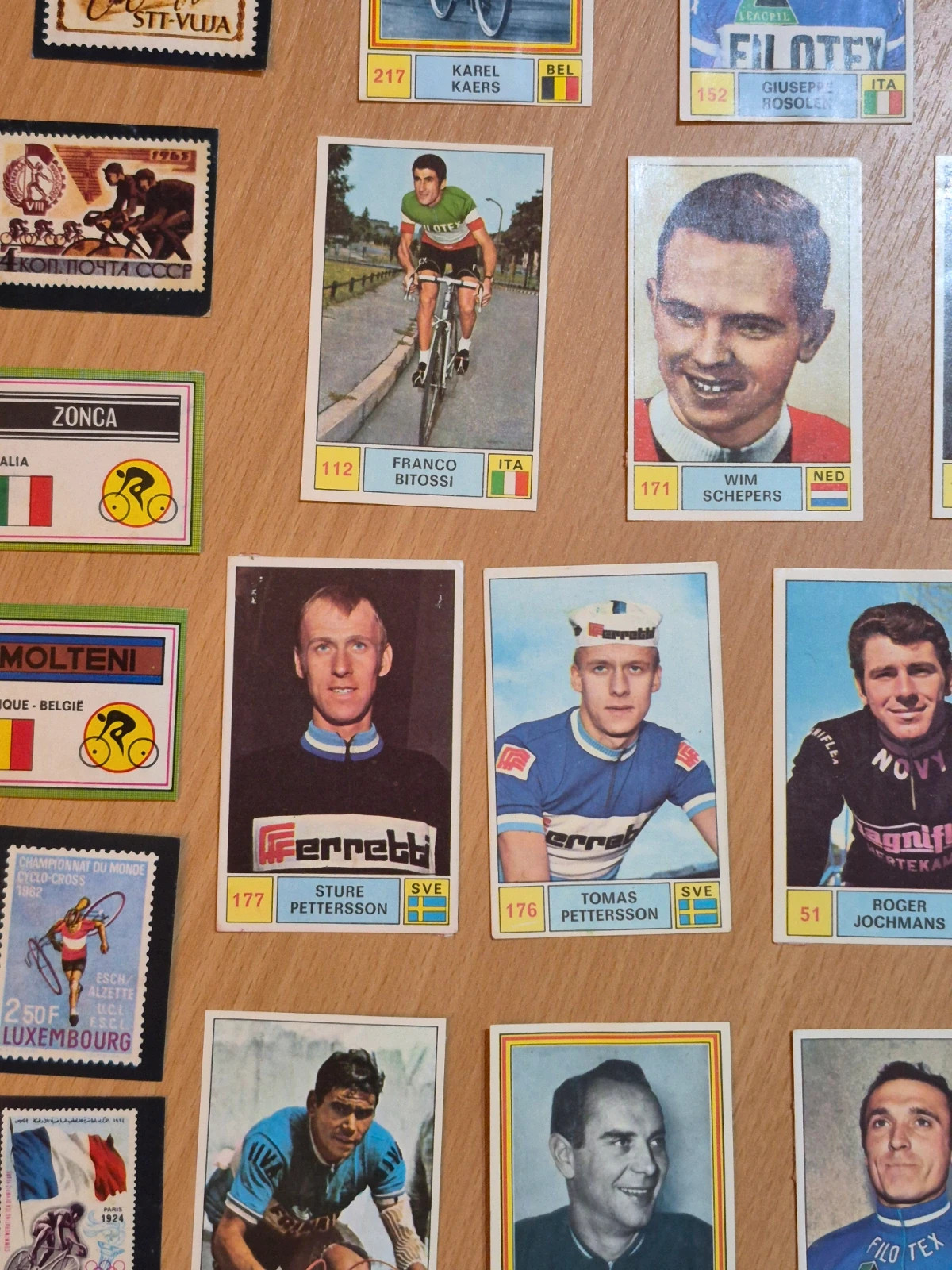 Lot de 23 autocollants sprint 71 – Panini 3