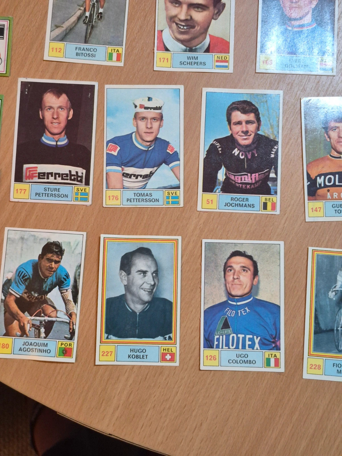 Lot de 23 autocollants sprint 71 – Panini 4