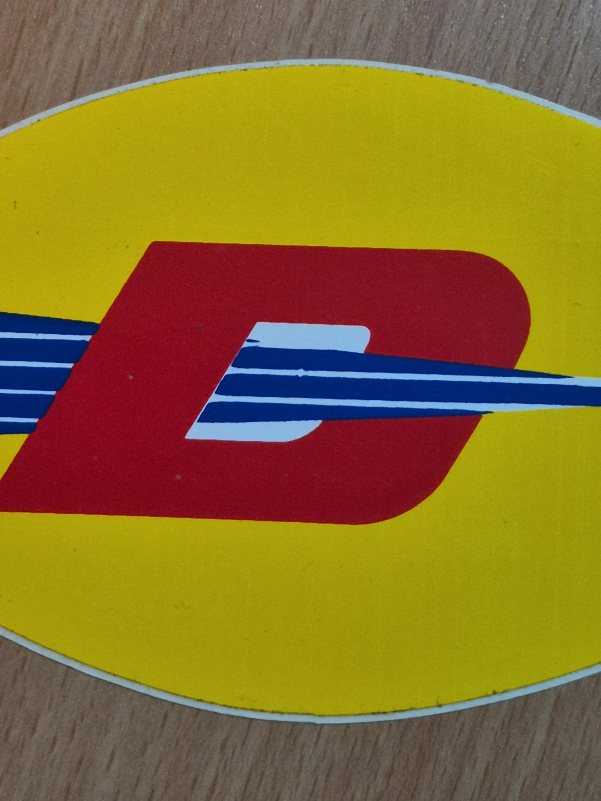 Autocollant vintage années 70 Delta – Delta 3