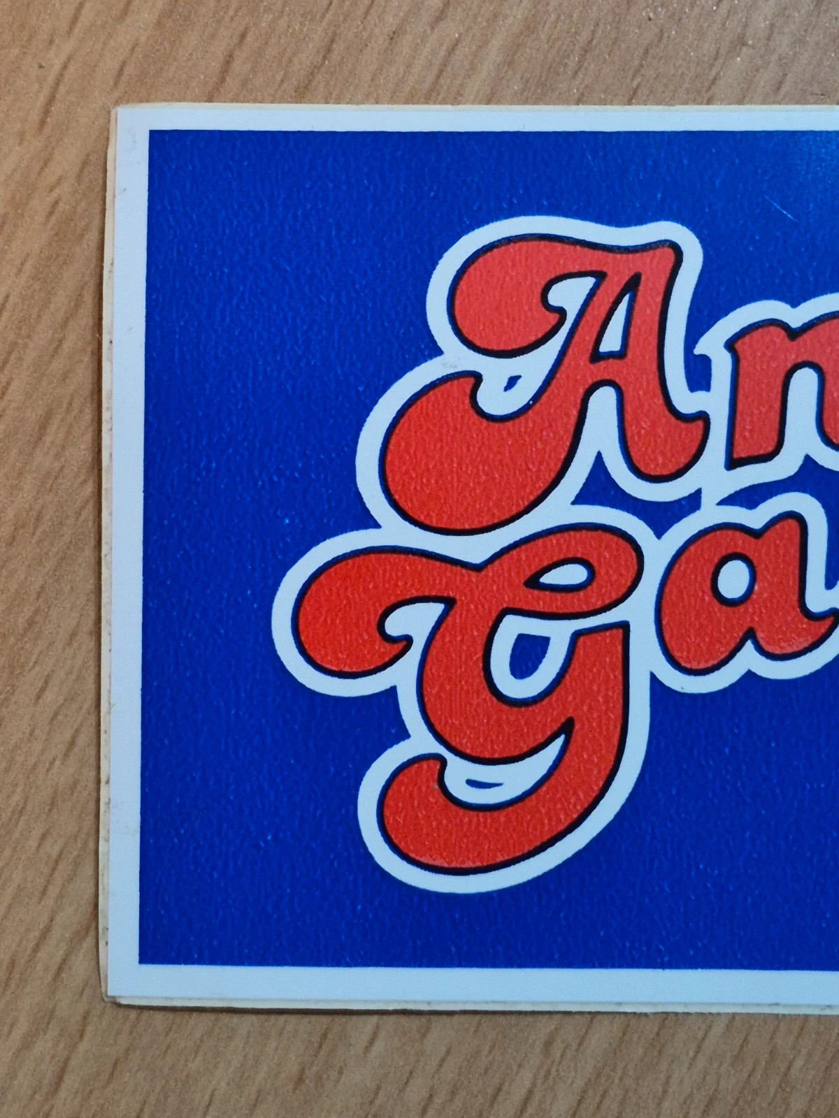Autocollant vintage années 70/80 2